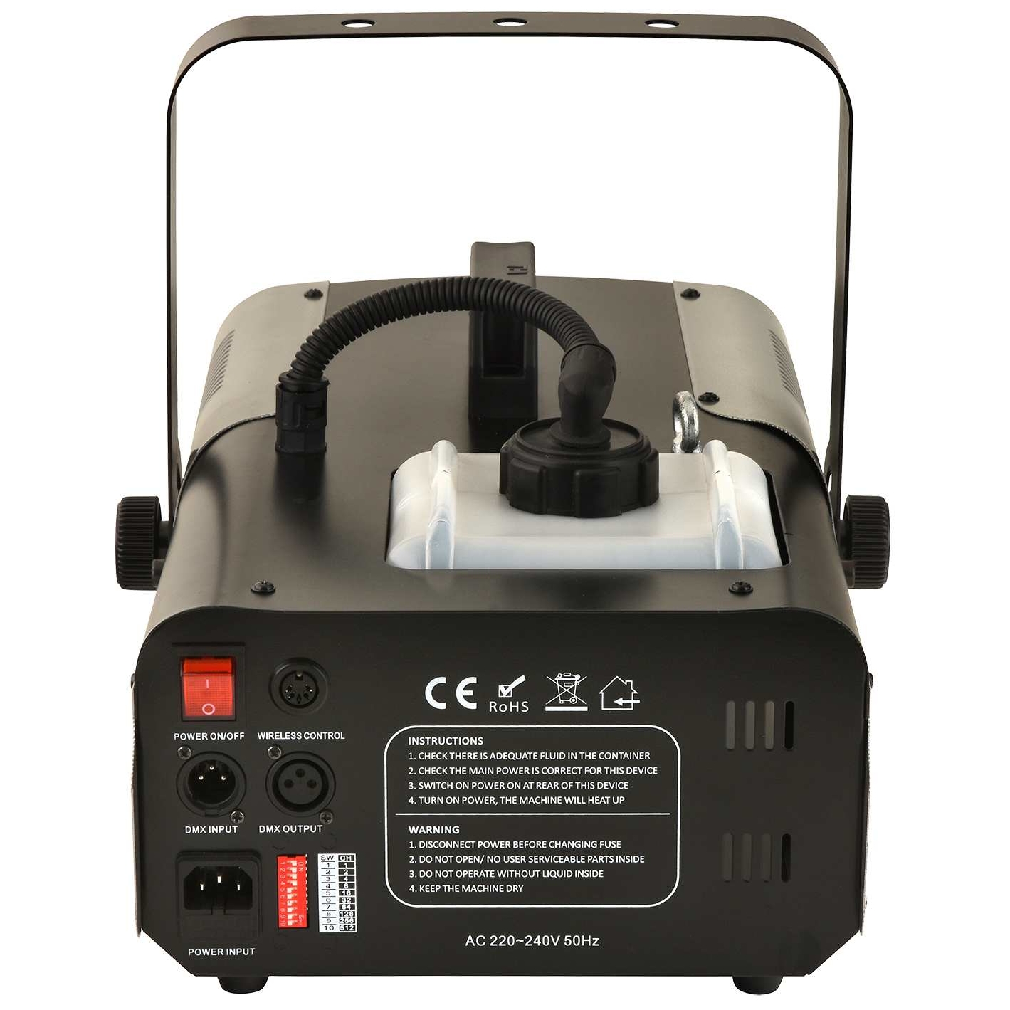Nightlite - Nightlite Super-Fog 1200 DMX Nebelmaschine - 5