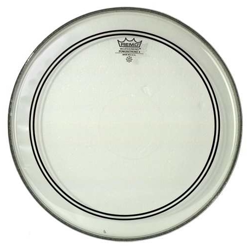 Remo - Remo Powerstroke 3 - Bass Drum Fell - 22 - Clear -