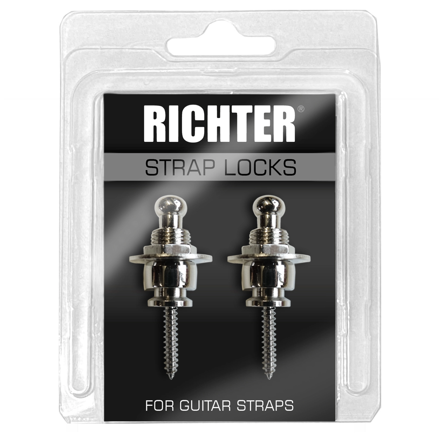 Richter Strap Lock Set Strap Lock Set Chrome