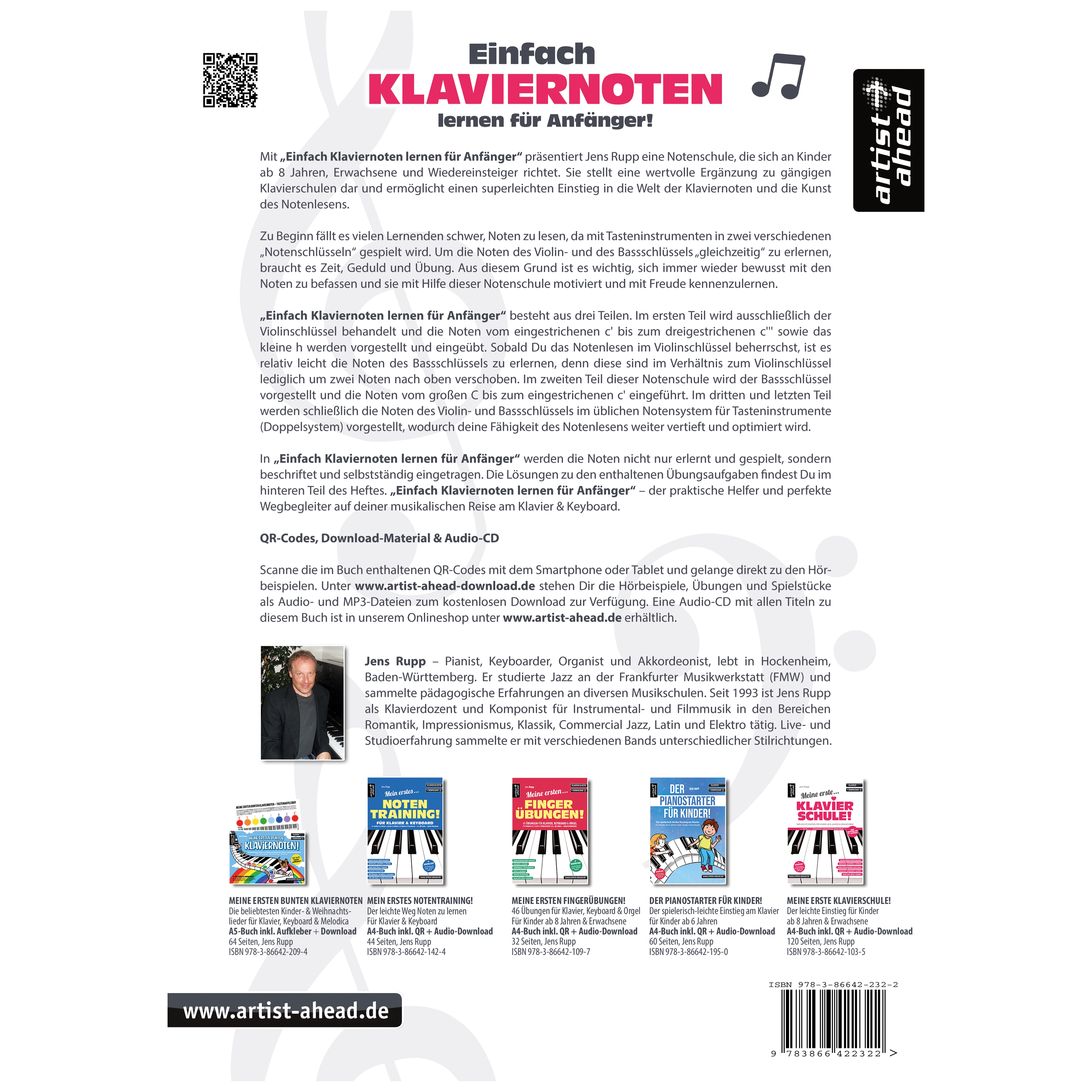 Artist Ahead Einfach Klaviernoten lernen für Anfänger! 1