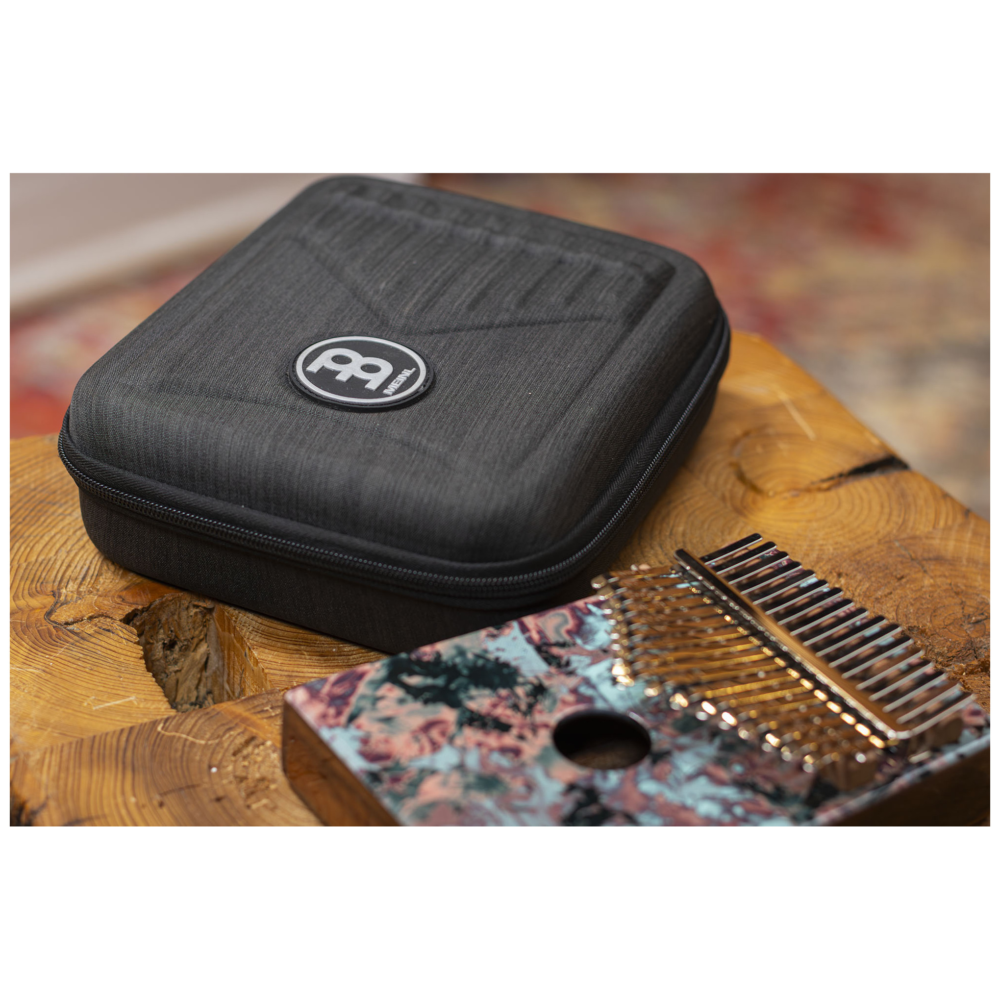 Meinl Percussion KA17CR - Sound Hole Designer Kalimba, Coral Reef 18