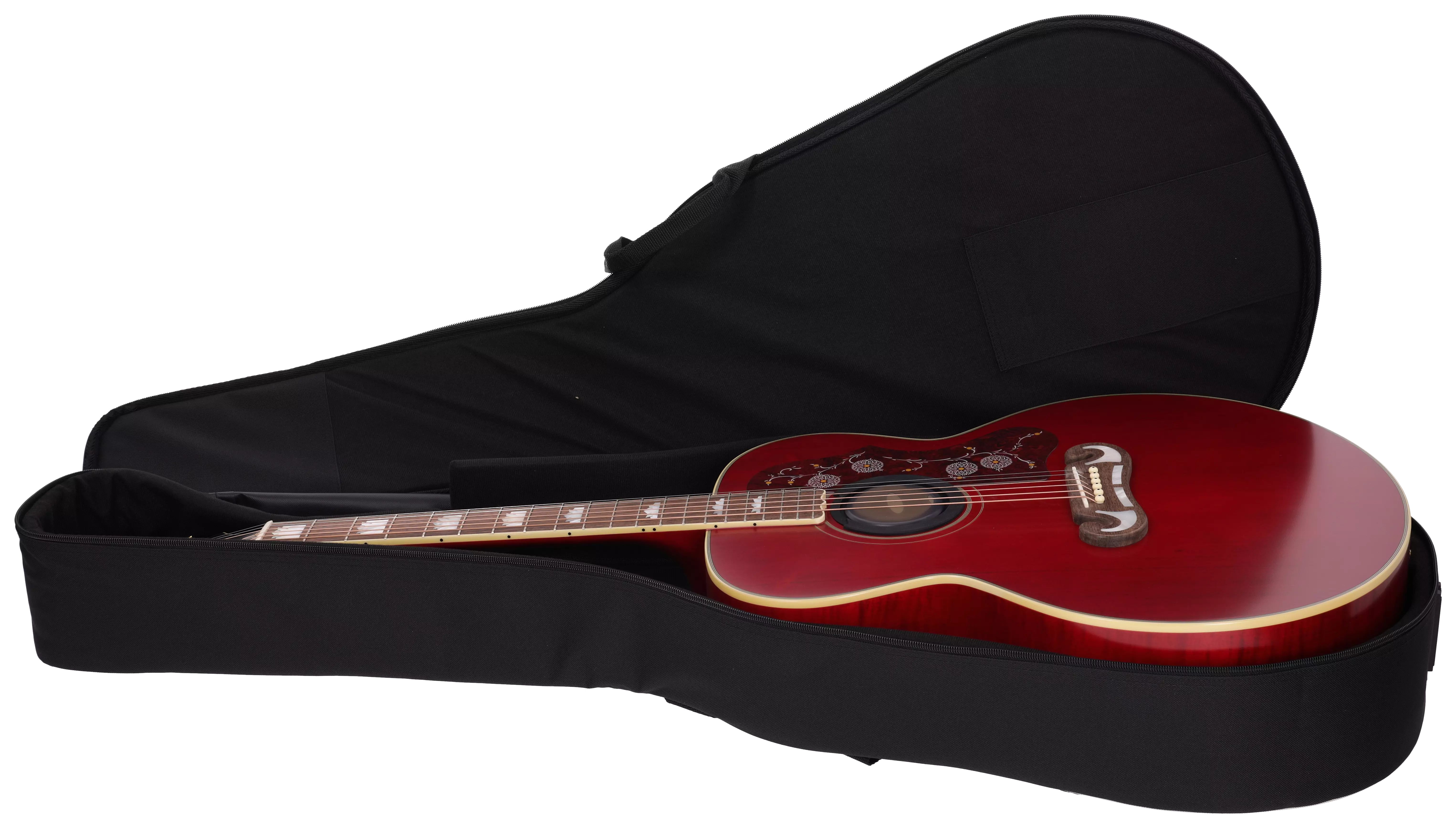 Epiphone J-200 Aged Wine Red 17