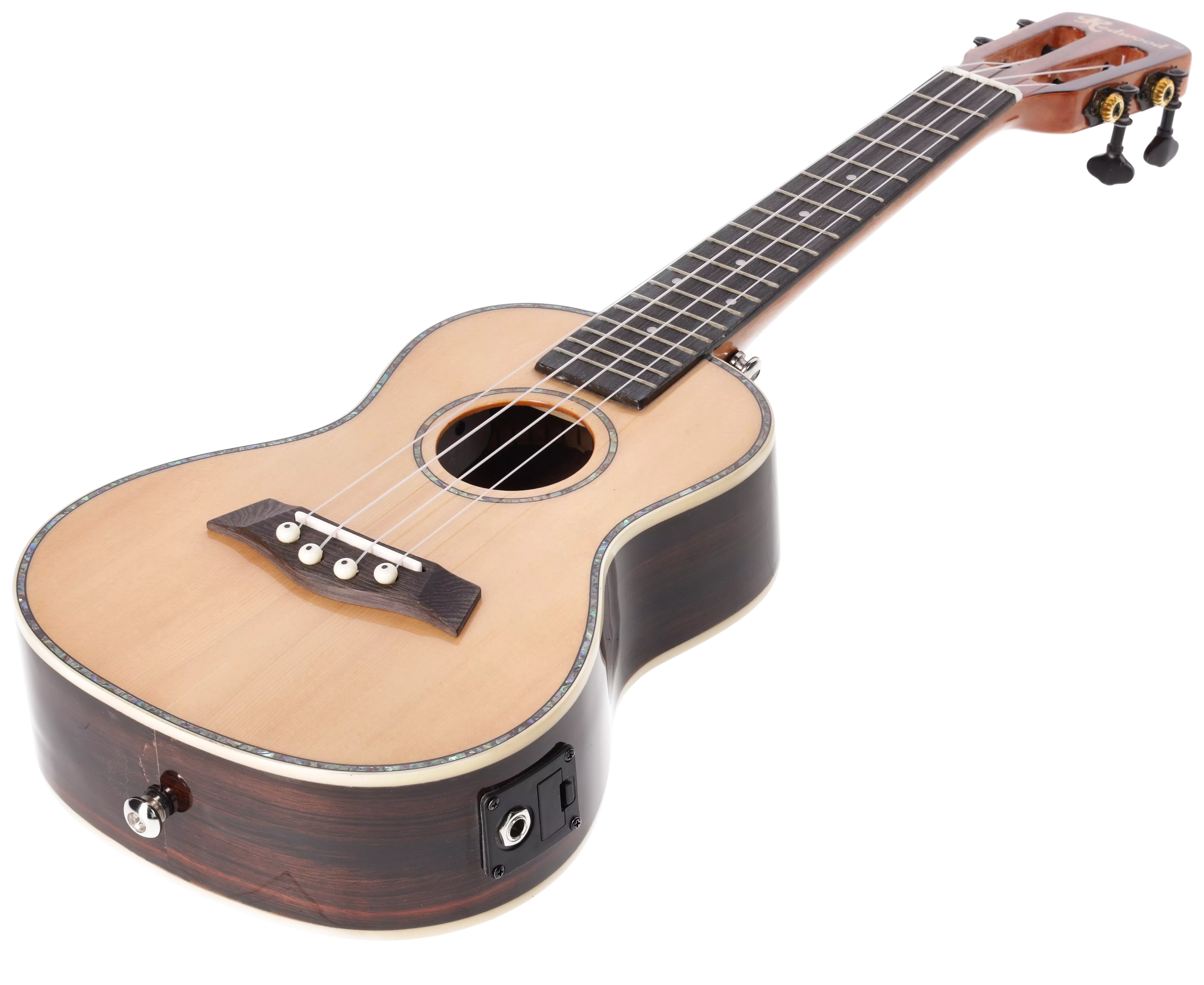 Redwood Halo-Halo Concert Ukulele Solid Top Gloss + Pickup 3