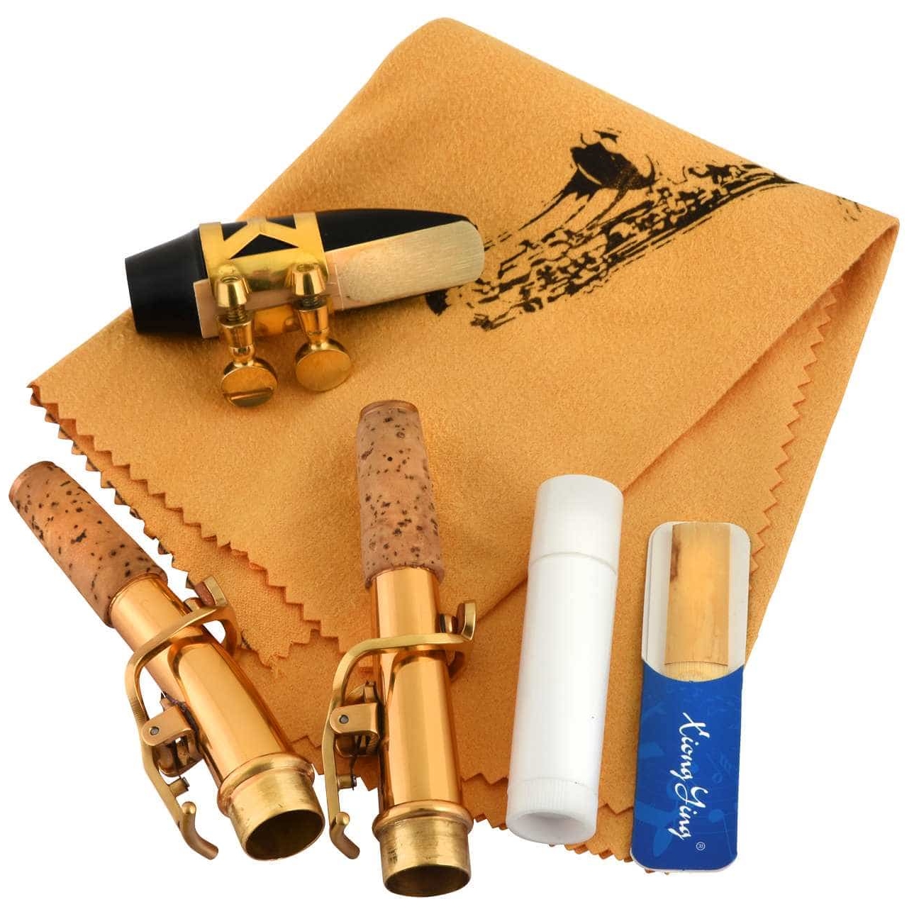 Chicago Winds - Chicago Winds CC-SS4100L Sopransaxophon Goldlack - 5
