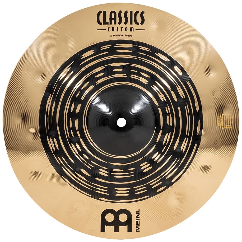 Meinl Cymbals - Meinl Cymbals CC14DUH - 14 Classics Custom Dual Hi-Hat - 2