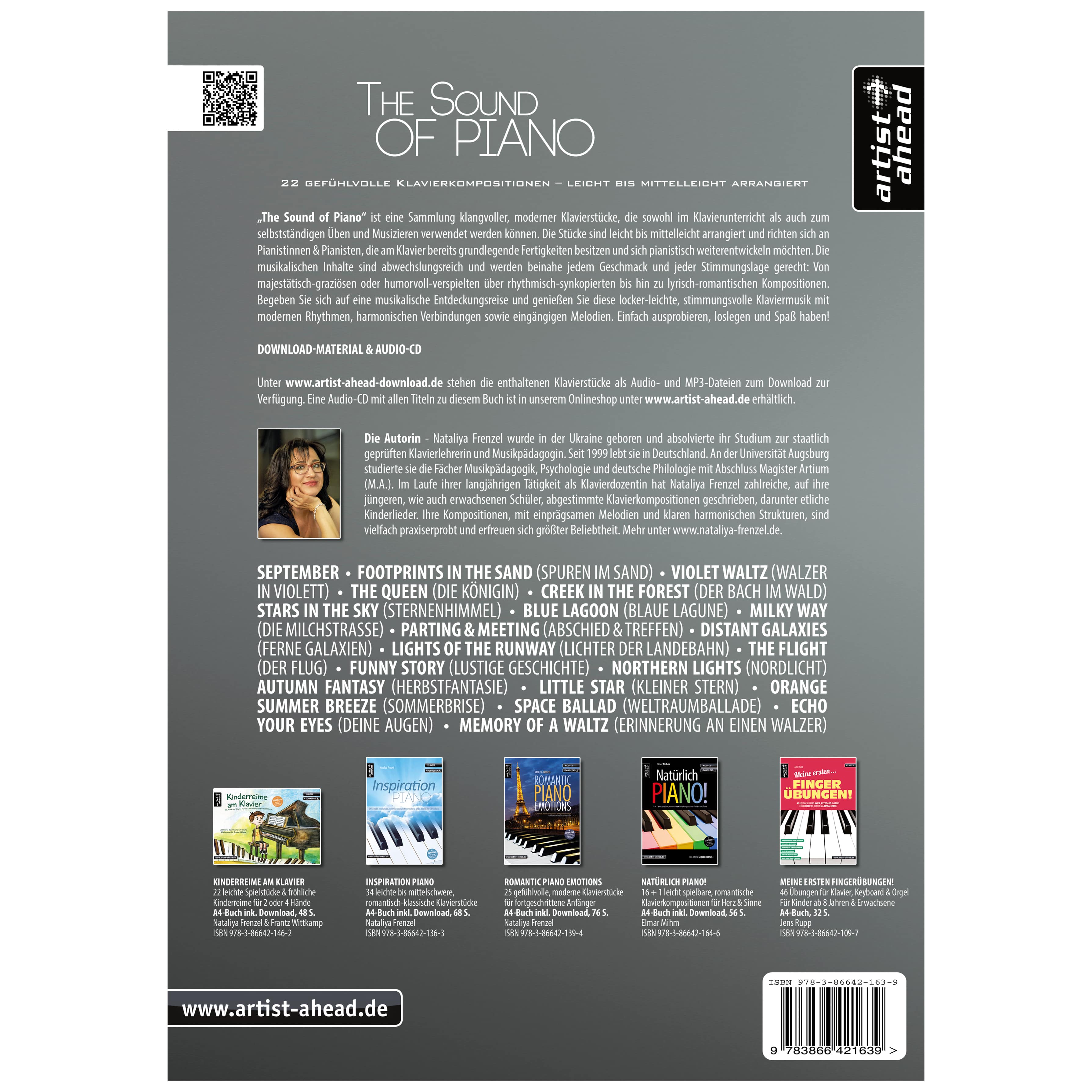 Artist Ahead The Sound of Piano - Nataliya Frenzel 1