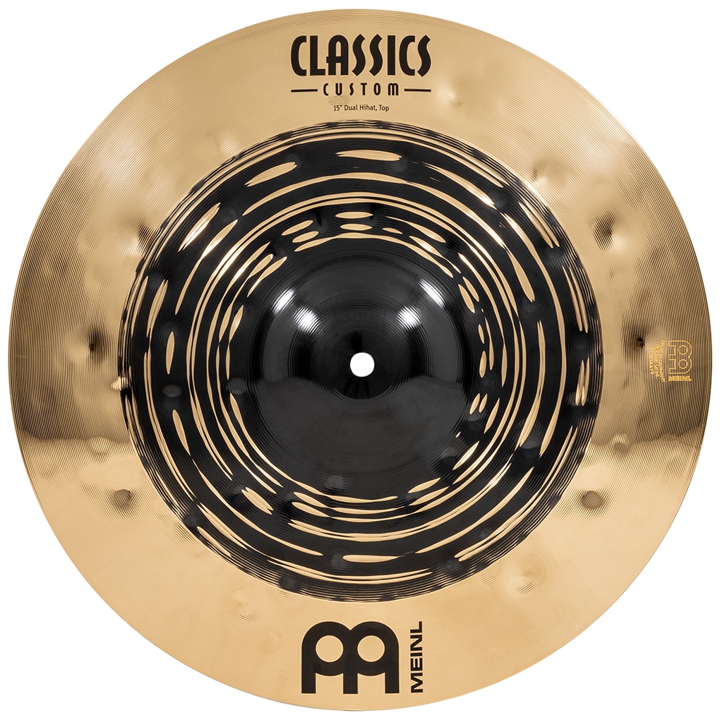Meinl Cymbals - Meinl Cymbals CC15DUH - 15 Classics Custom Dual Hi-Hat - 4
