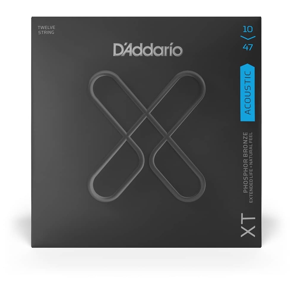 D’Addario - D’Addario XTAPB1047-12 - XT 12-String Acoustic Phosphor Bronze 010-047