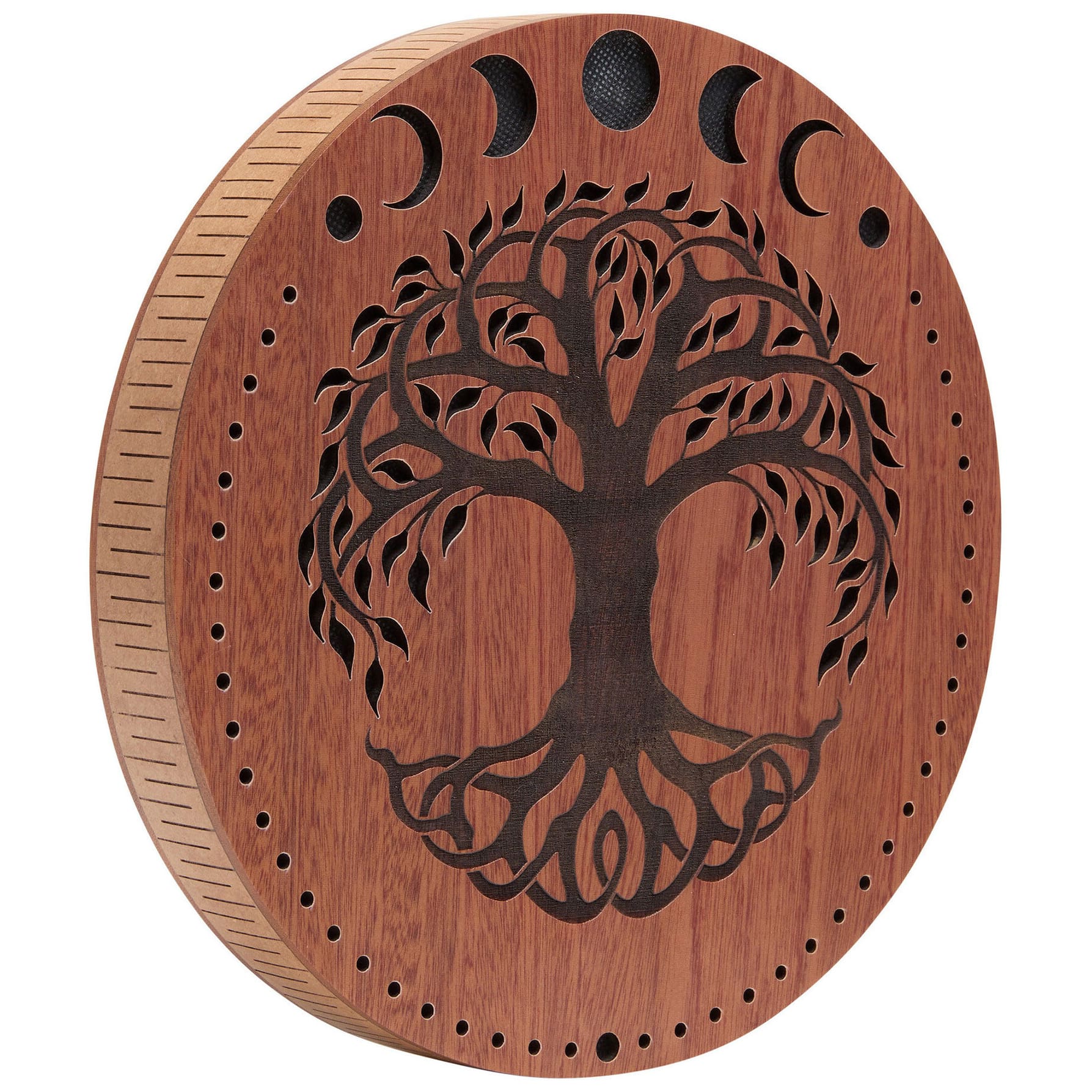 Meinl Cymbals RDS10MTOL Raindisk 10" Moon Phases & Tree of Life Carving