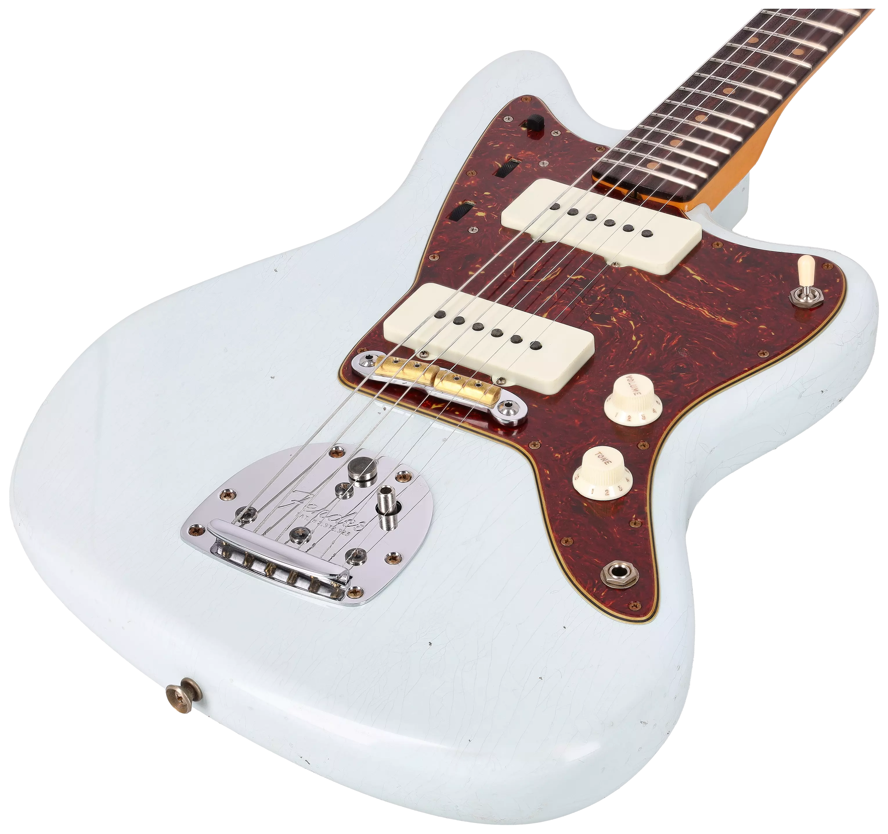 Fender Custom Shop 1962 Jazzmaster Journeyman Relic Super Faded Aged Sonic Blue 7