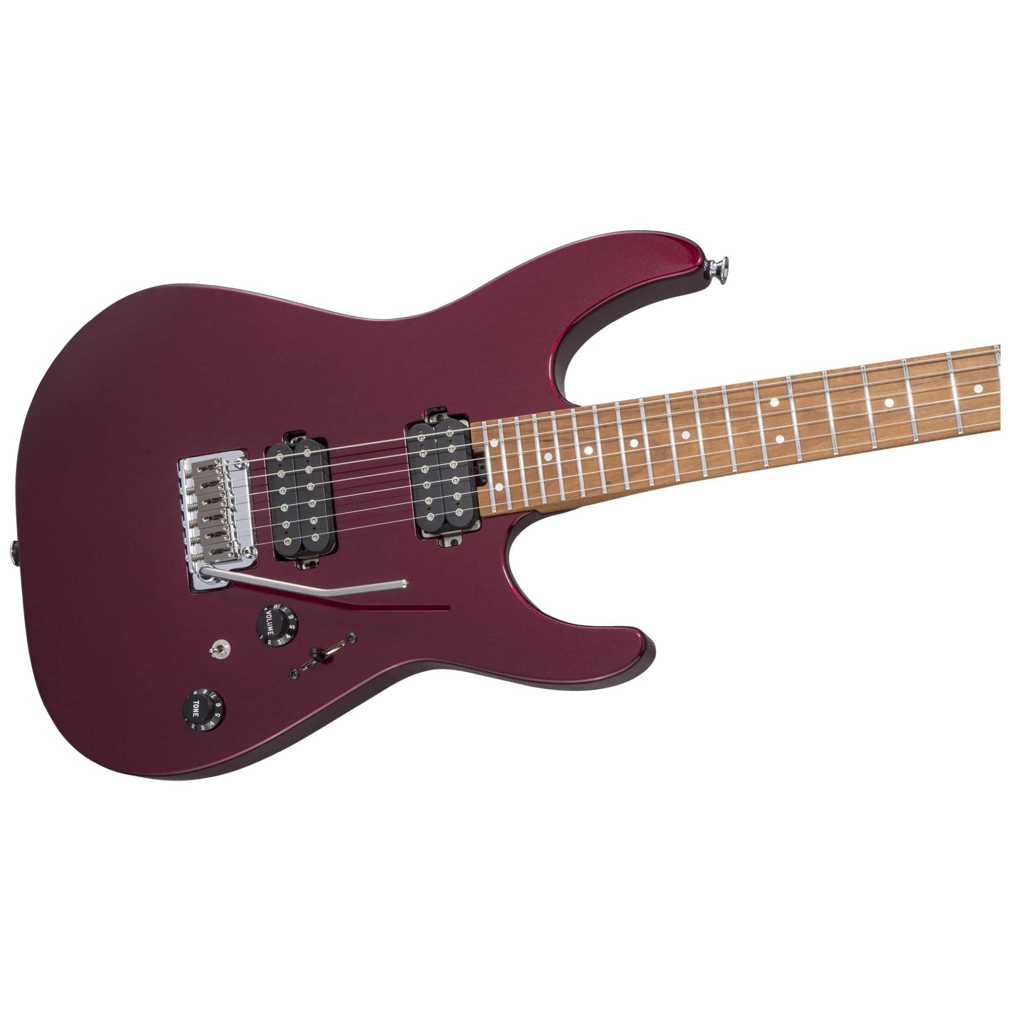 Charvel - Charvel USA Select DK24 HH 2PT CM Oxblood - 6