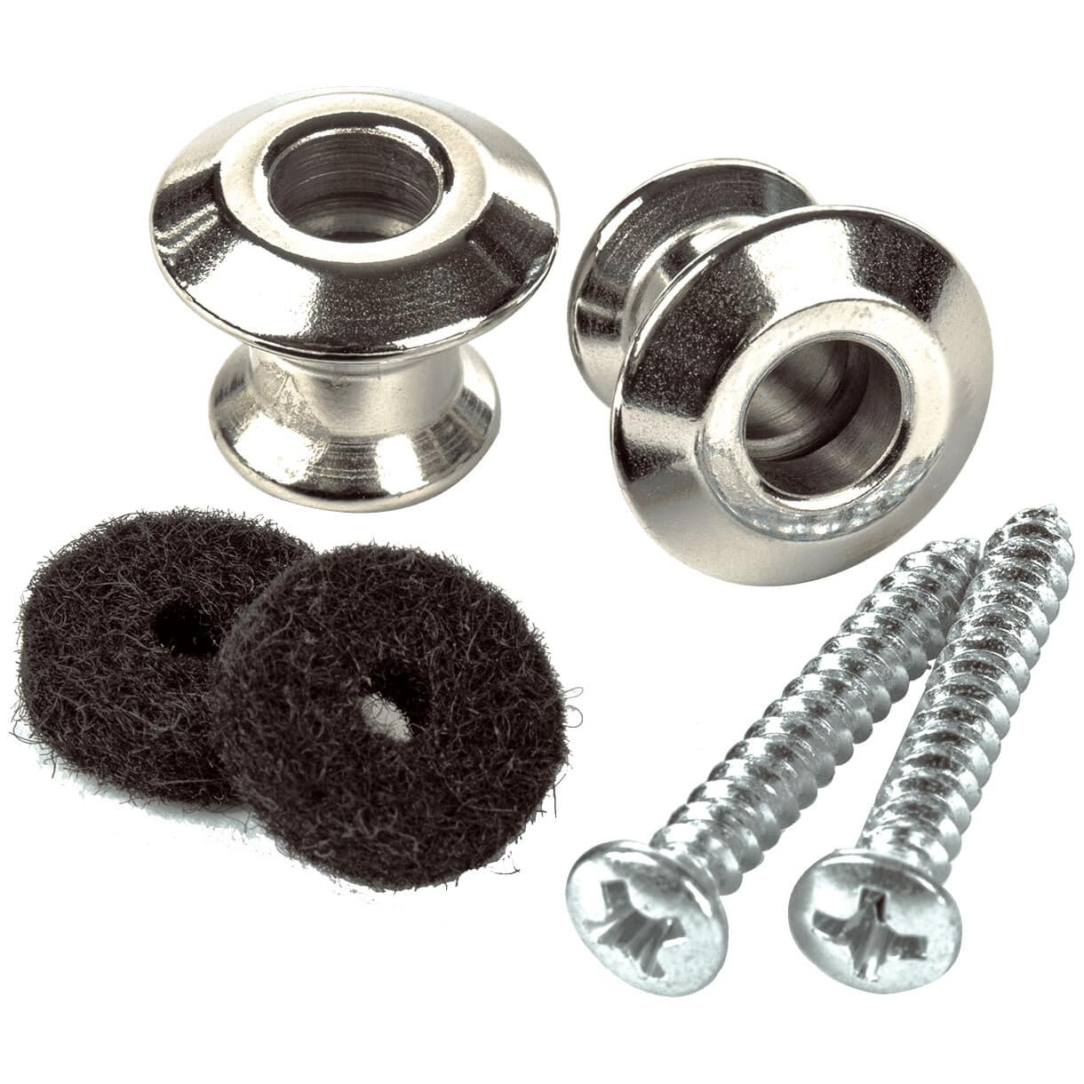 Dunlop Straplok Strap Button Set nickel