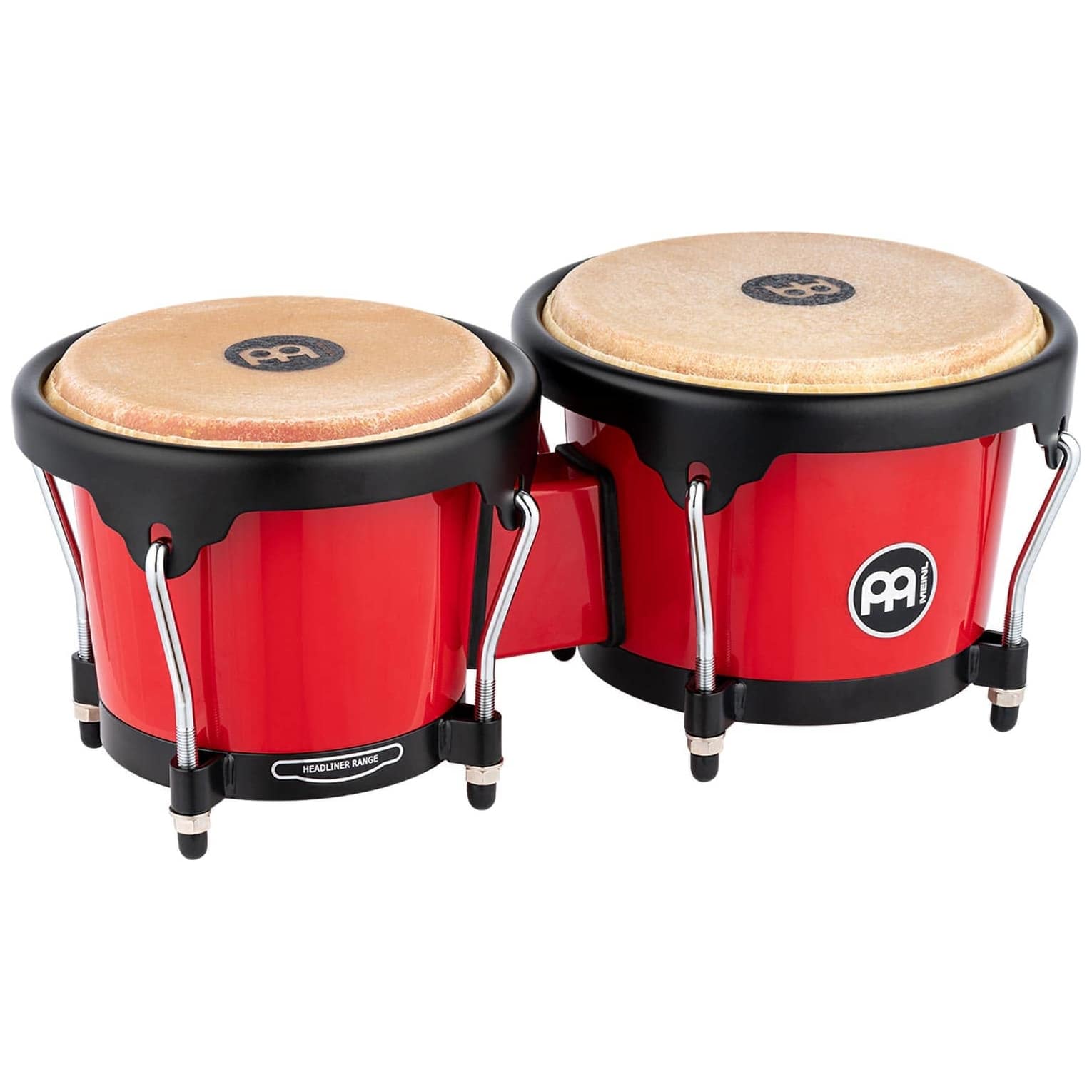 Meinl Percussion - Meinl Percussion HB50R Journey Series Bongo, Red