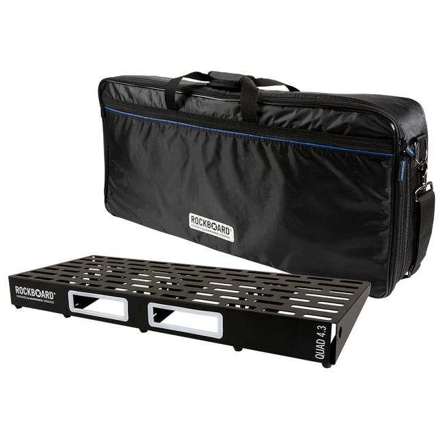 Image of Rockboard quad 4.3 pedalboard with gig bag 10009482 0