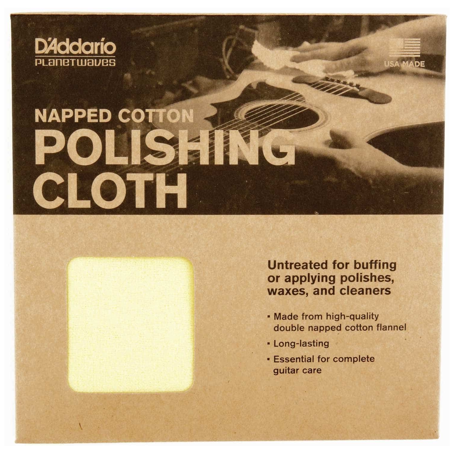 D’Addario - D’Addario PWPC2 - Untreated Polish Cloth - 4