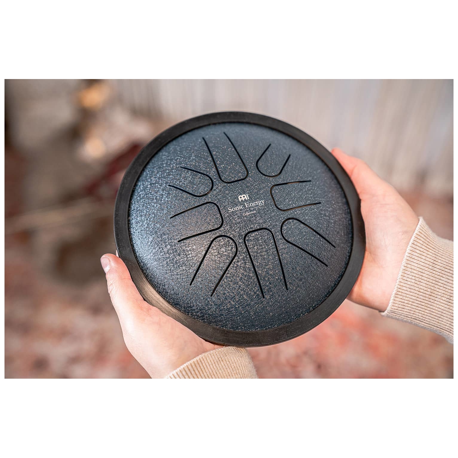 Meinl Sonic Energy - Meinl Sonic Energy SSTD2NB Small Steel Tongue Drum, Marineblau, G Mol l 8 Töne, 7 18 cm Durchmesser - 3