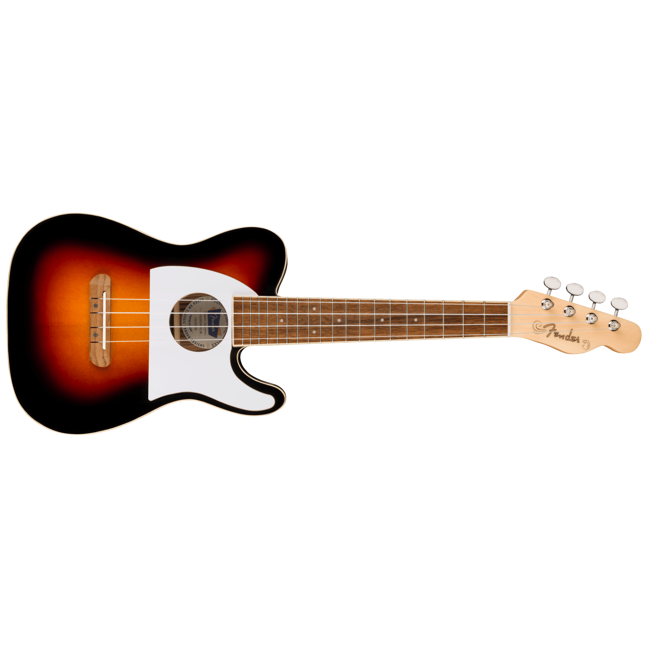 Fender Fullerton Tele Uke  2-Color Sunburst 1
