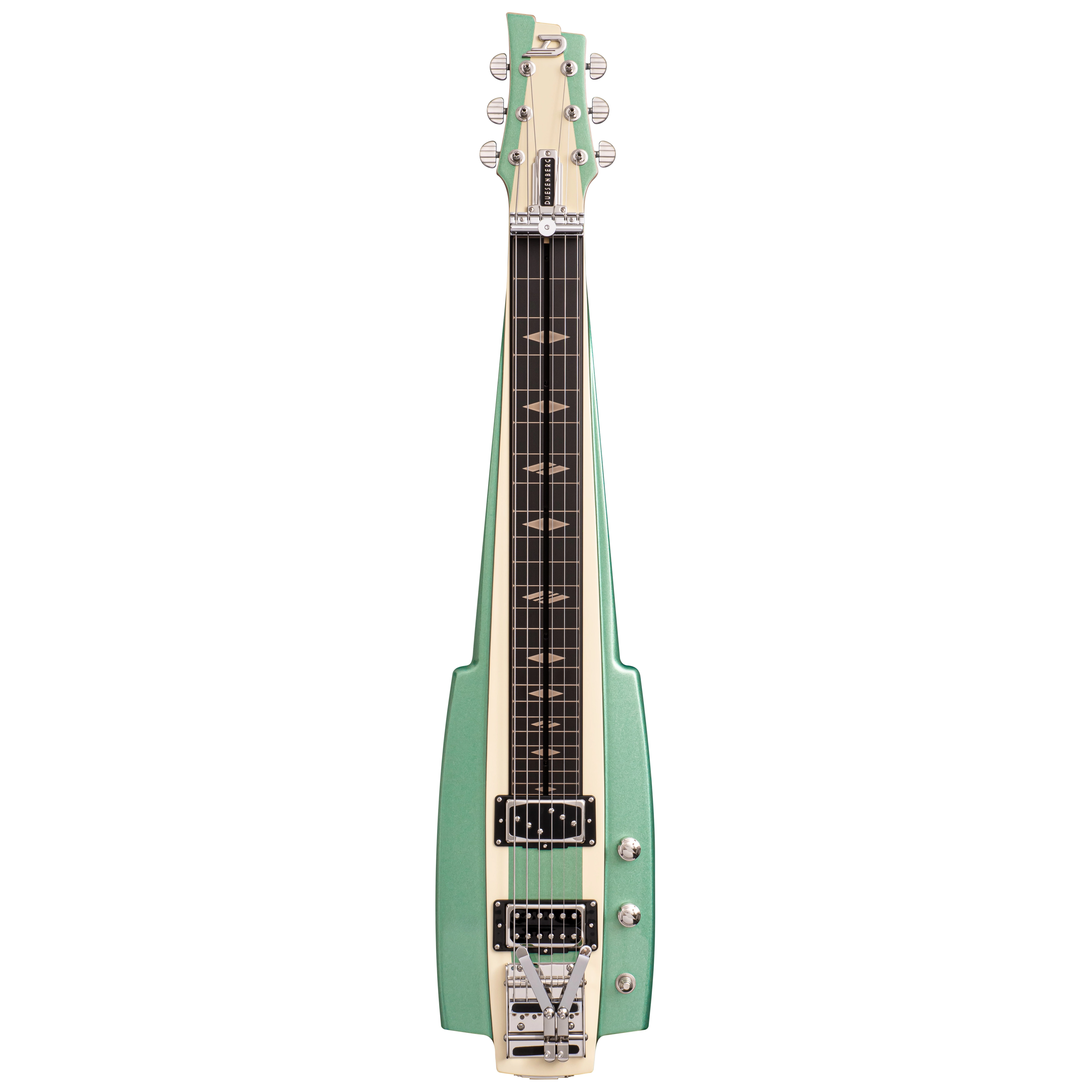 Duesenberg Lapsteel Fairytale Harbor Green & White