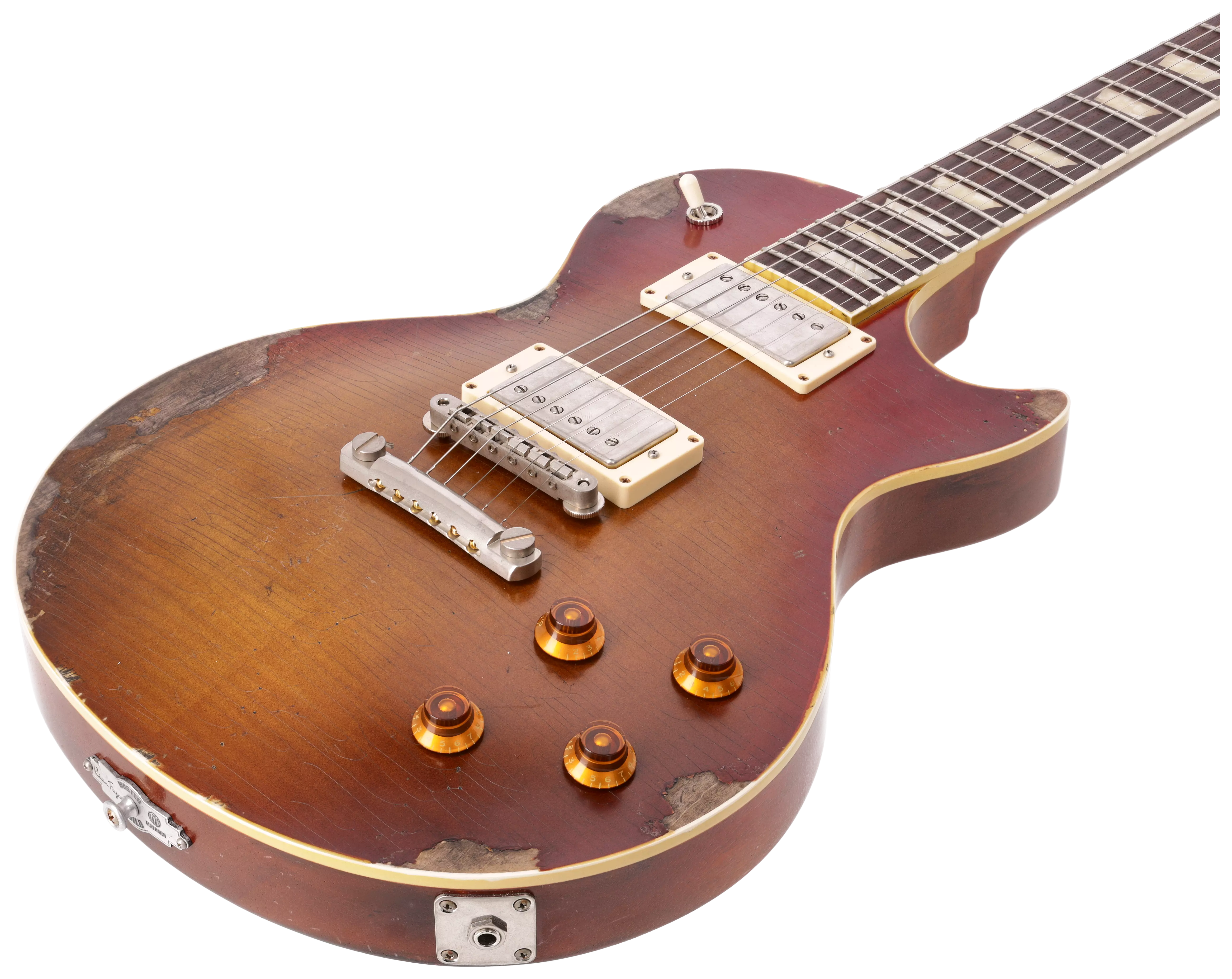 Maybach Lester True Spec Masterbuilt Cherry Sunburst Aged KF-CB#7 4