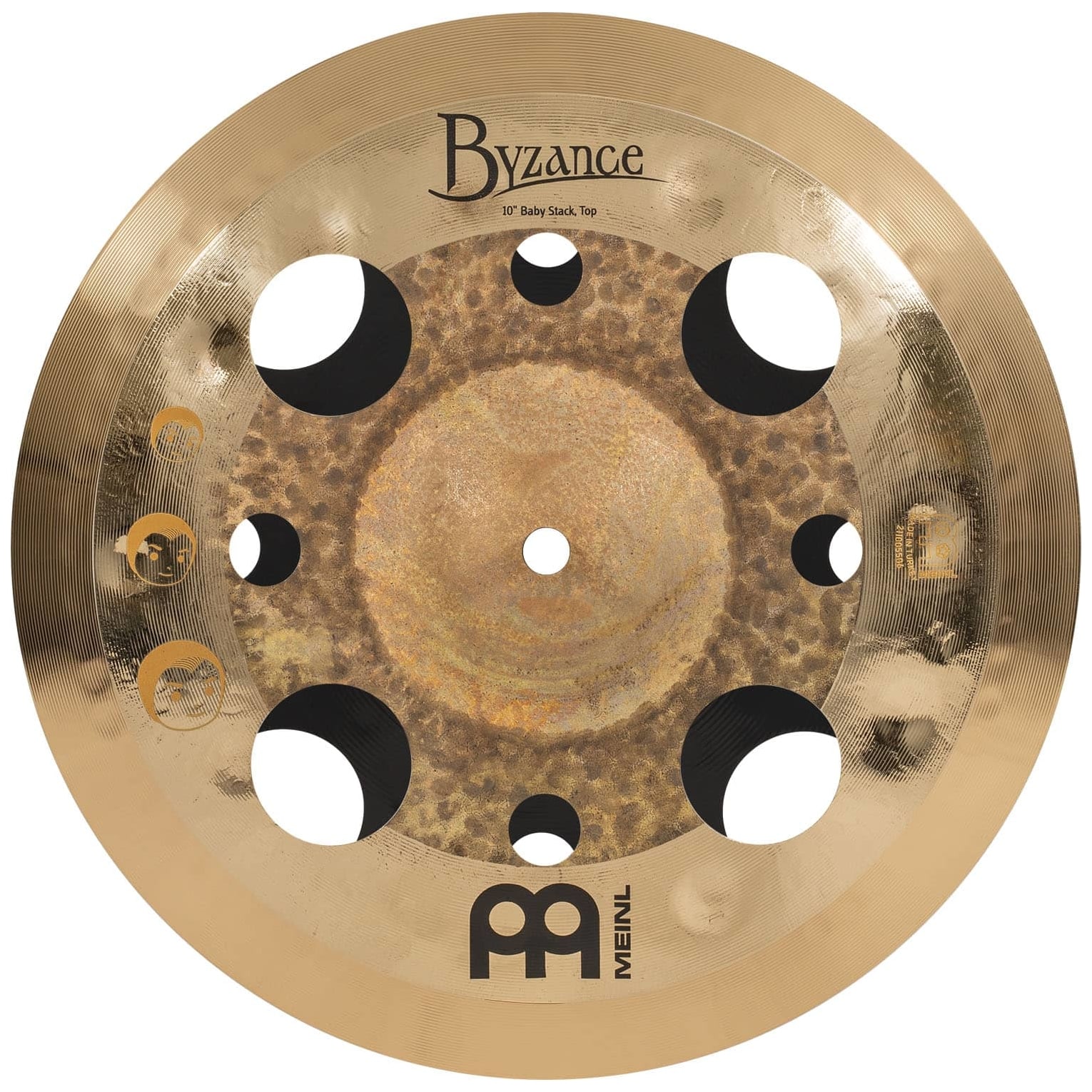 Meinl Cymbals - Meinl Cymbals 10 12 Artist Concept Model Baby Stack - Luke Hol land