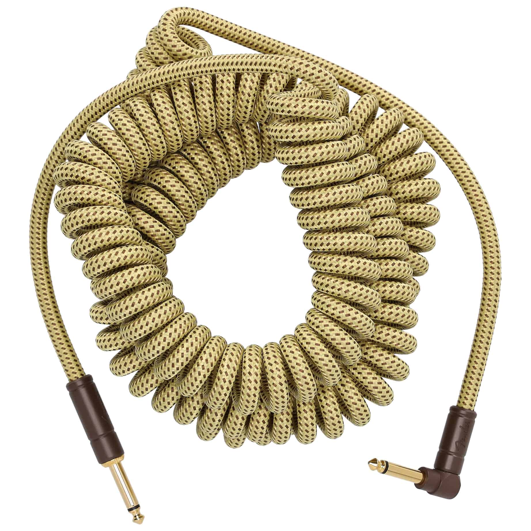 Fender - Fender Deluxe Series Instrumentenkabel- Coil Cable - 9 Meter - Tweed
