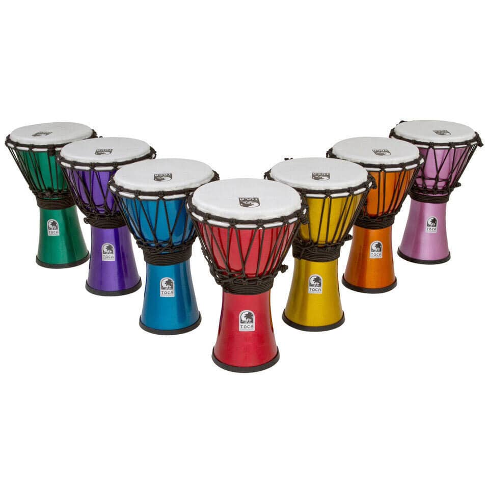  Freestyle Colorsound 7" Djembe Set