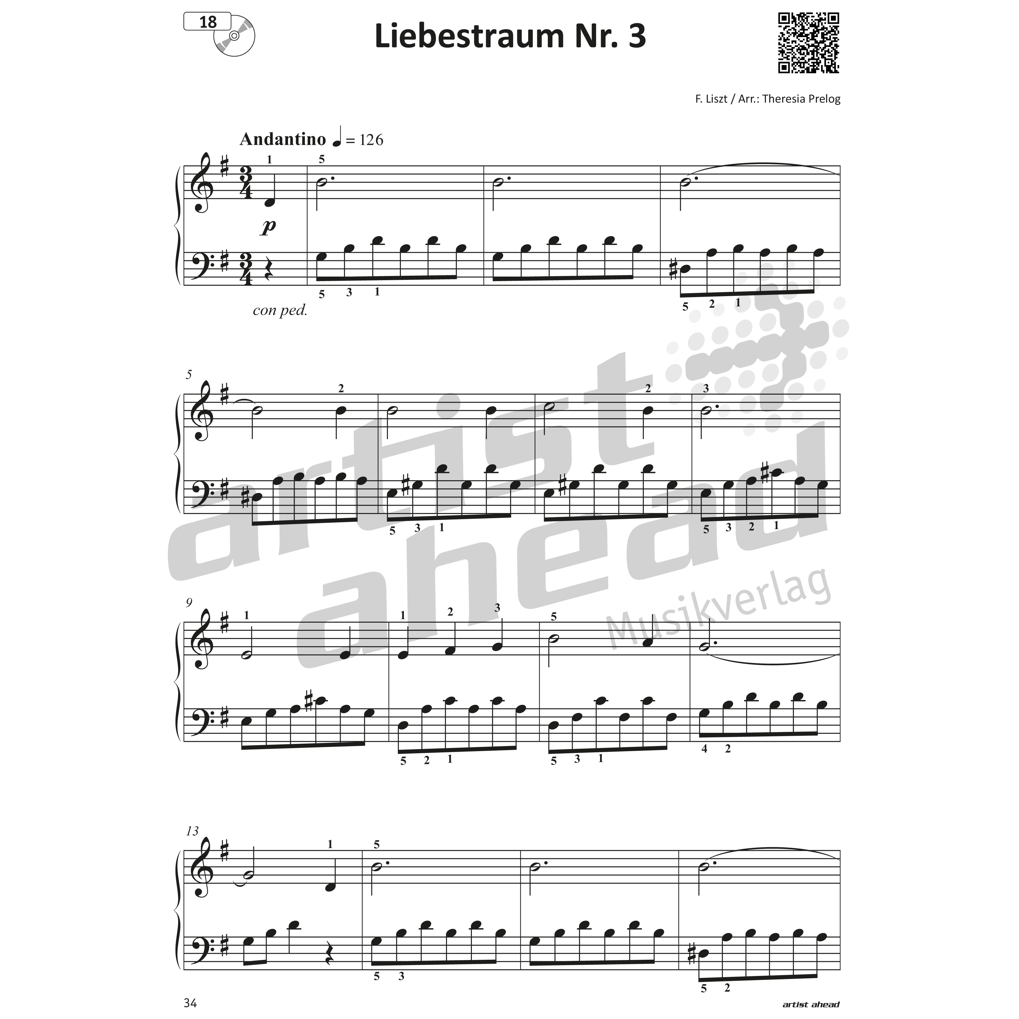 Artist Ahead Die schönsten Klassiknoten für Senioren - Theresia Prelog 8