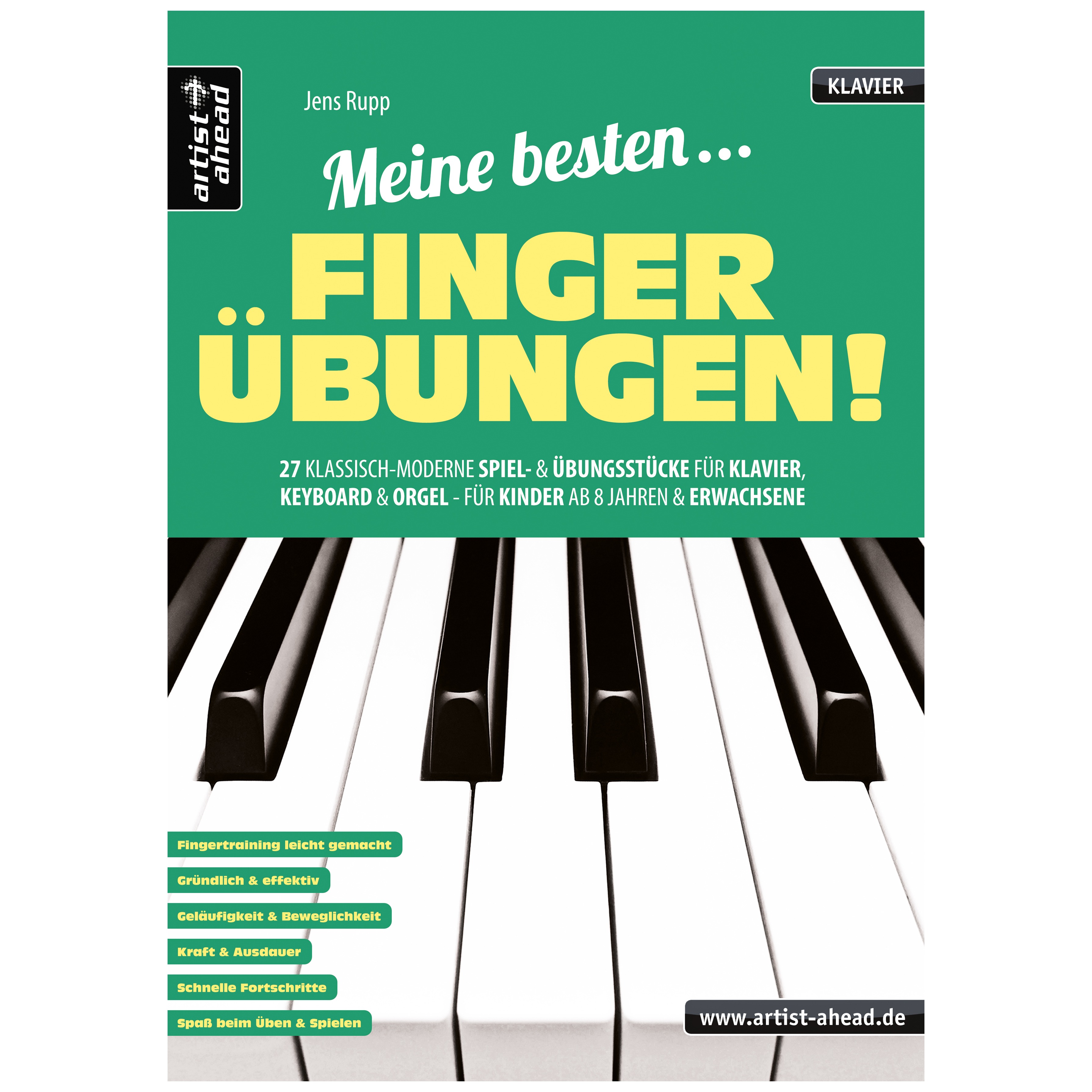 Artist Ahead Meine besten Fingerübungen! - Jens Rupp