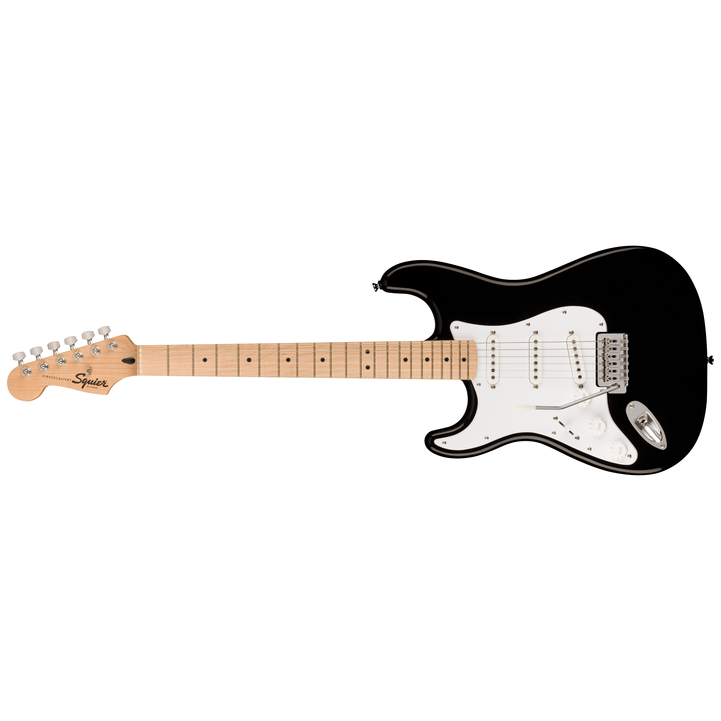 Squier by Fender Sonic Stratocaster LH MN WPG BLK 1