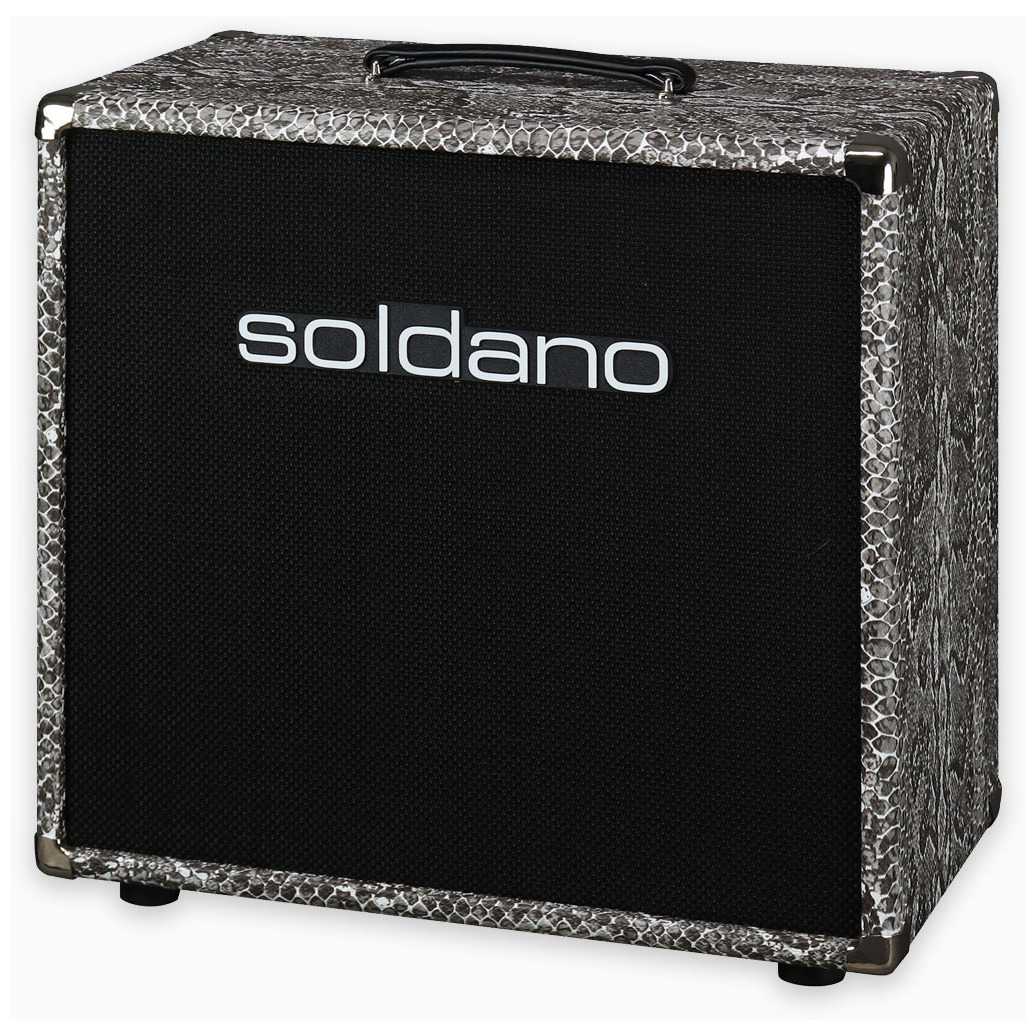 Soldano 112-Open Back Custom Snake Skin Cabinet 2