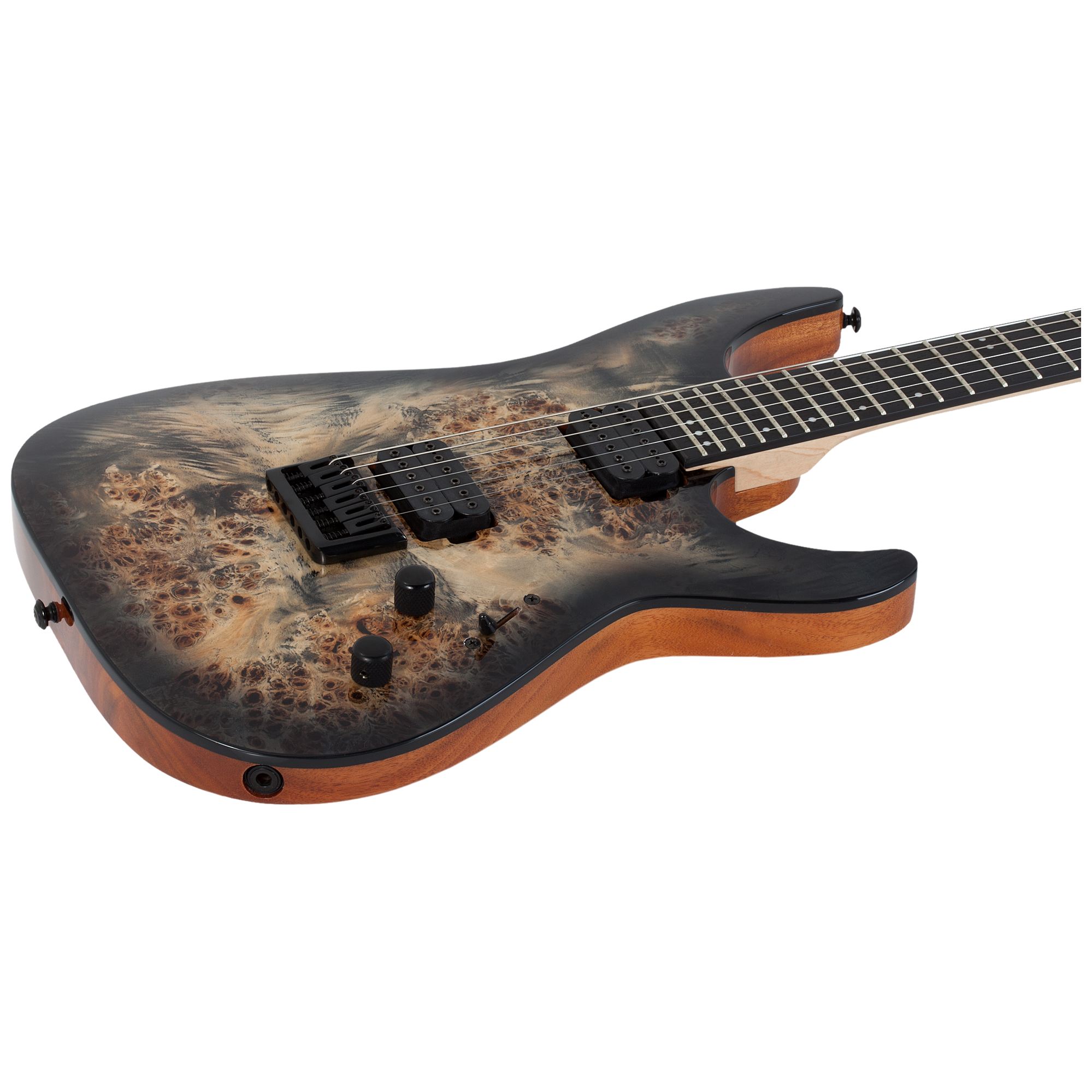 Schecter C-6 Pro Charcoal Burst 2