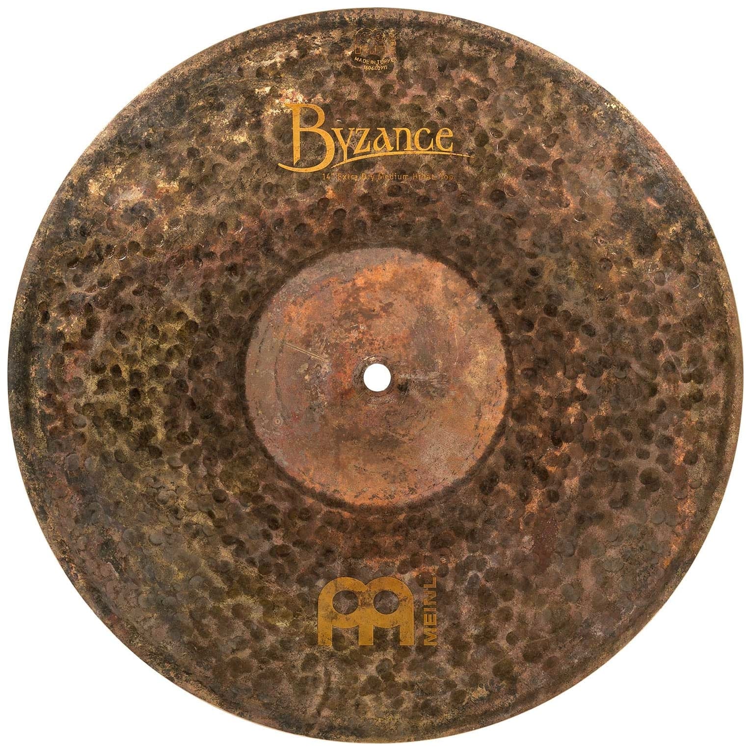 Image of Meinl cymbals b14edmh  14 byzance extra dry medium hihat 10014146 4