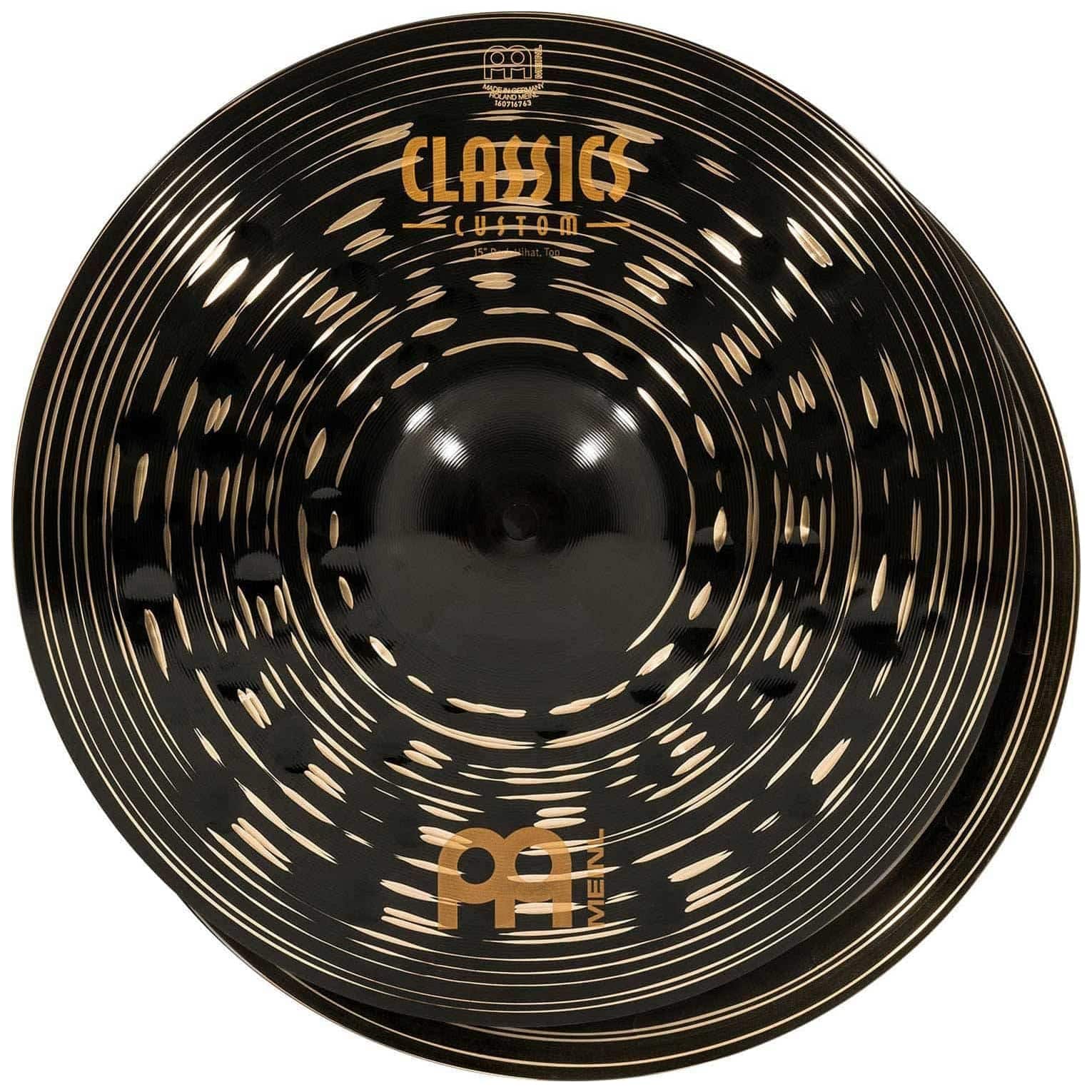 Meinl Cymbals - Meinl Cymbals CC15DAH - 15 Classics Custom Dark Hihat