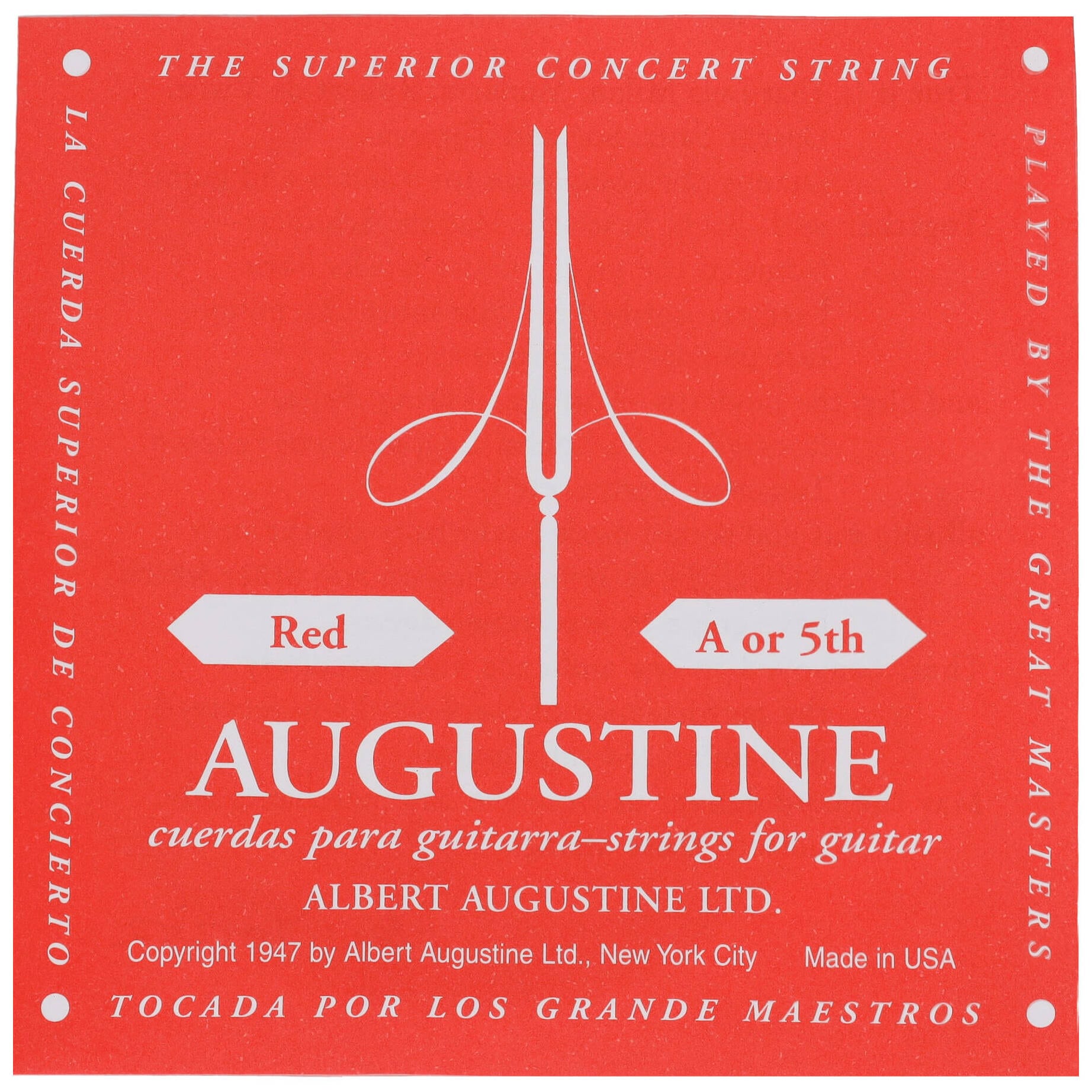Augustine Red Einzelsaite A5