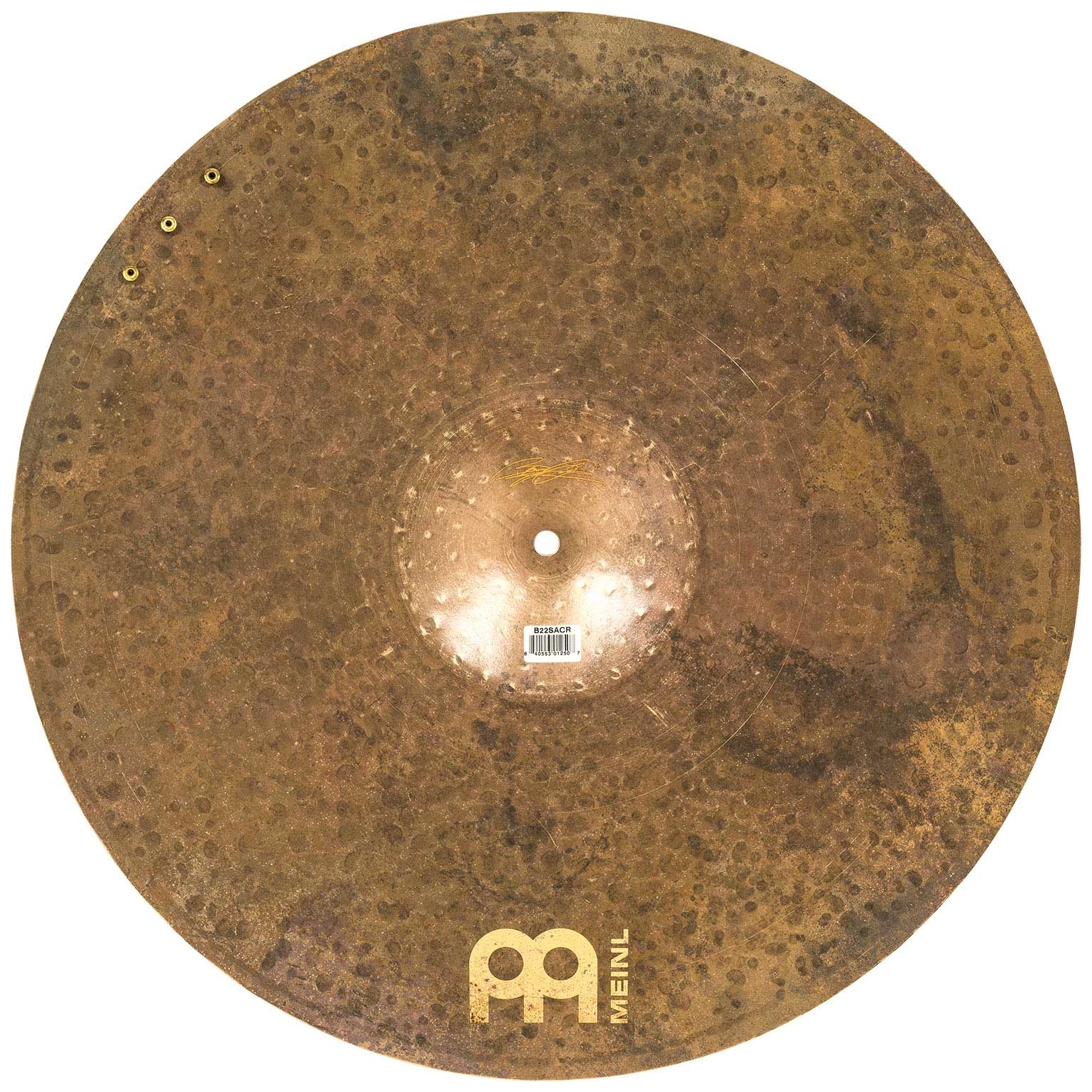 Meinl Cymbals - Meinl Cymbals B22SACR - 22 Byzance Vintage Sand Crash-Ride - 4