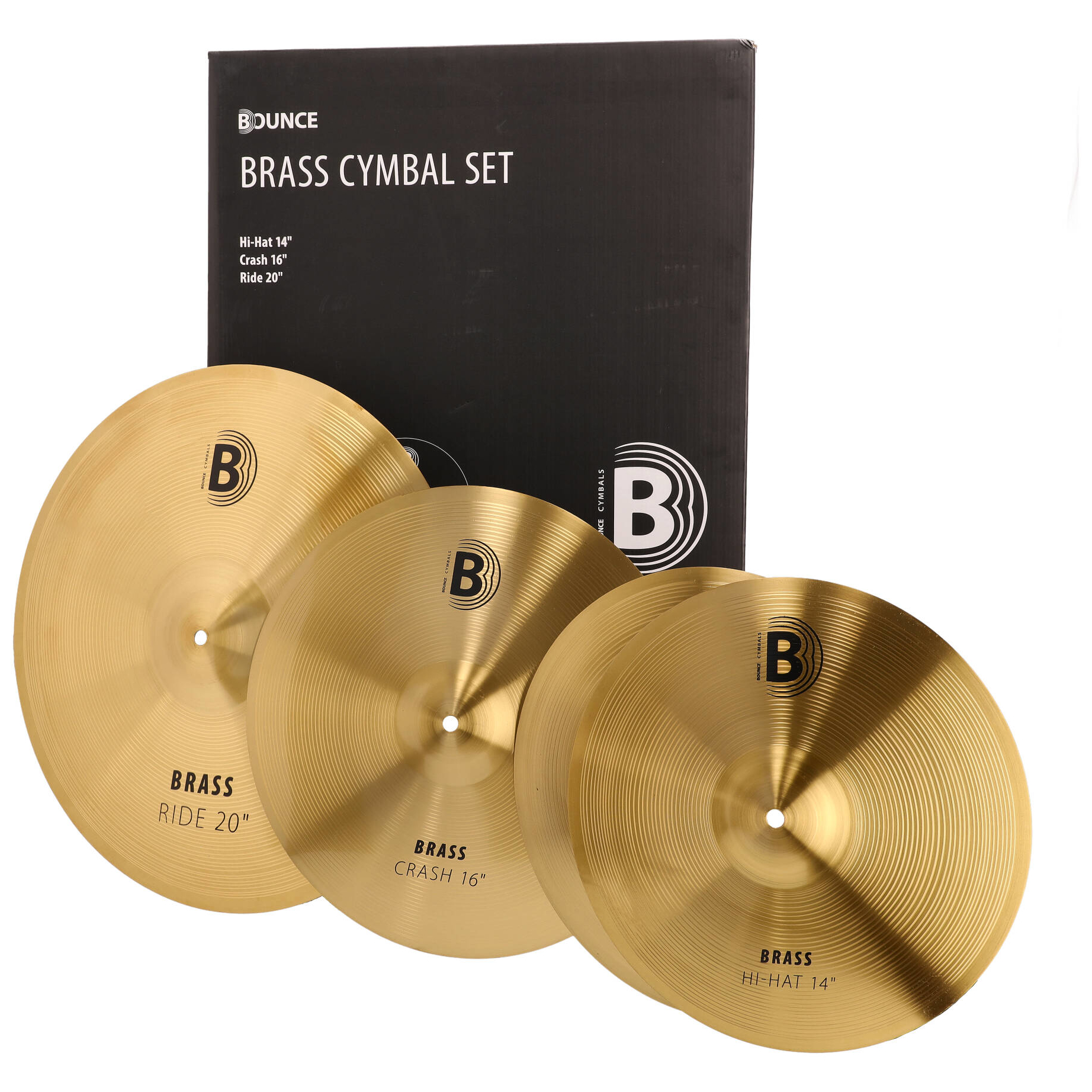 Bounce - Bounce Brass Beckenset - 17