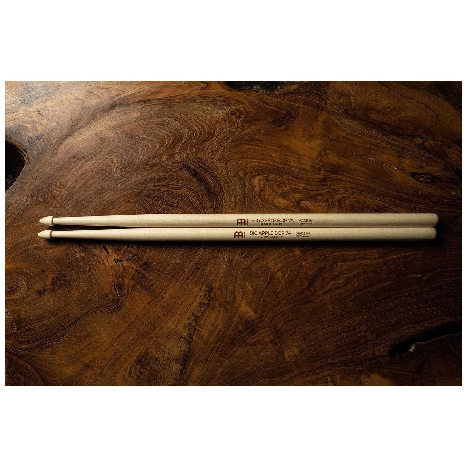 Meinl Stick Brush - Meinl Stick Brush SB123 - Big Apple Bop 7A Drumstick Hard Maple - 3