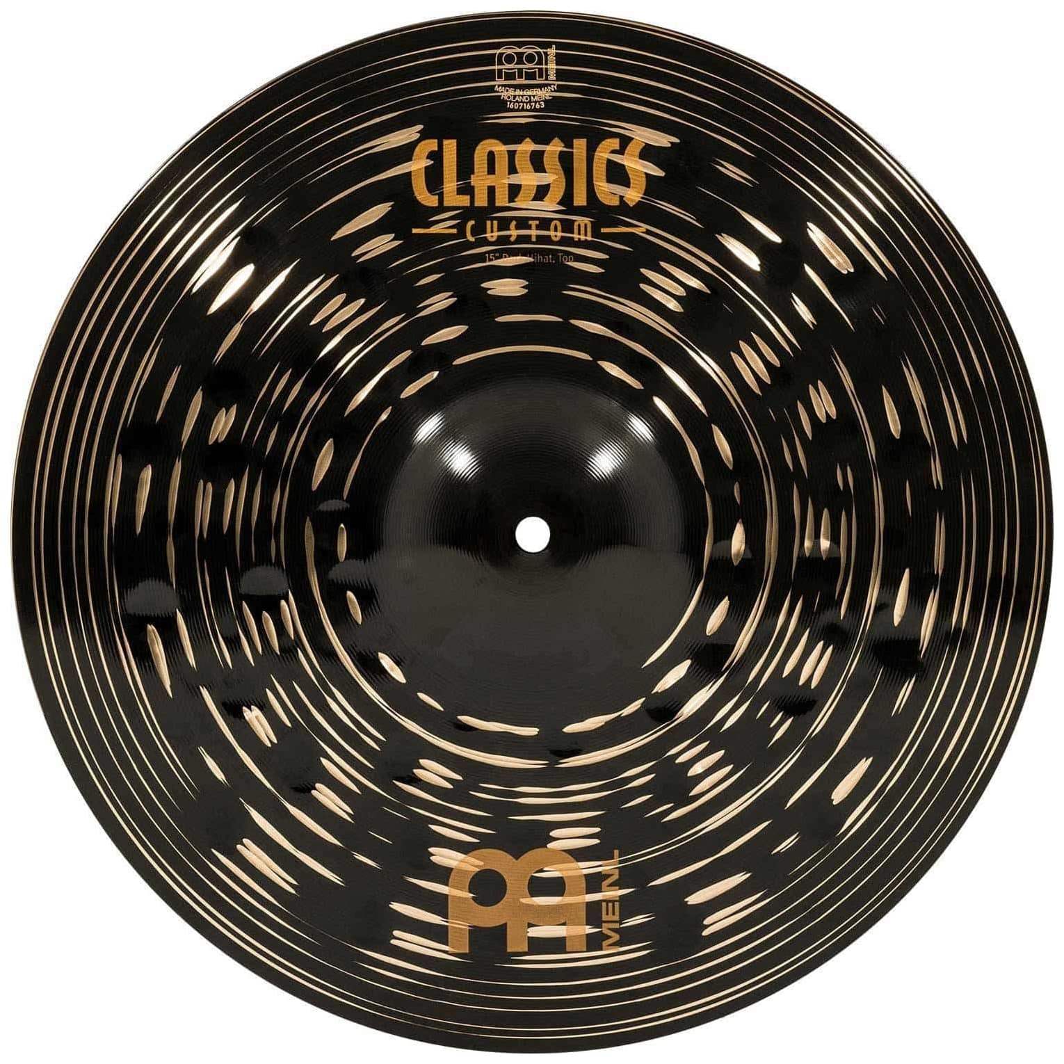 Meinl Cymbals - Meinl Cymbals CC15DAH - 15 Classics Custom Dark Hihat - 4