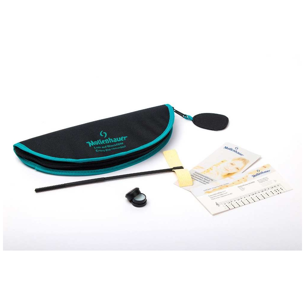 Mollenhauer - Mollenhauer 1119B Adris Traumflöte Sopran Barock Blau - 4