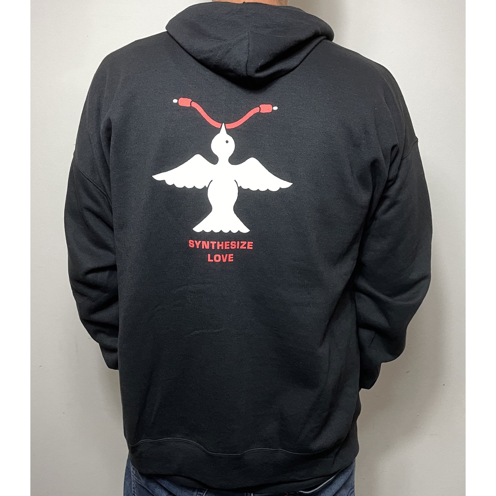 Moog Synthesize Love Zip Hoodie S 2