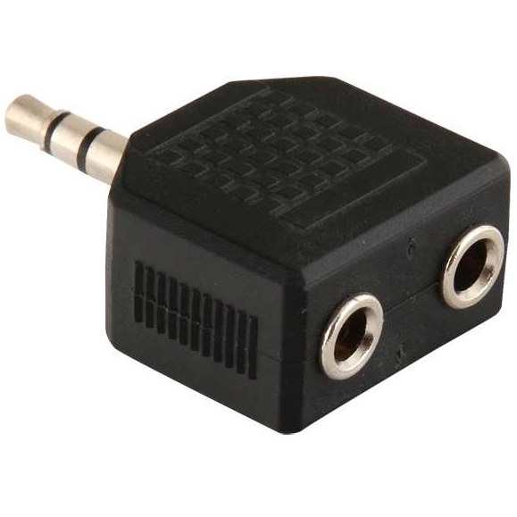 Klang - Klang S65 Adapter 2 x 3,5 mm Monoklinkenbuchse auf 3,5 mm Stereoklinkenstecker
