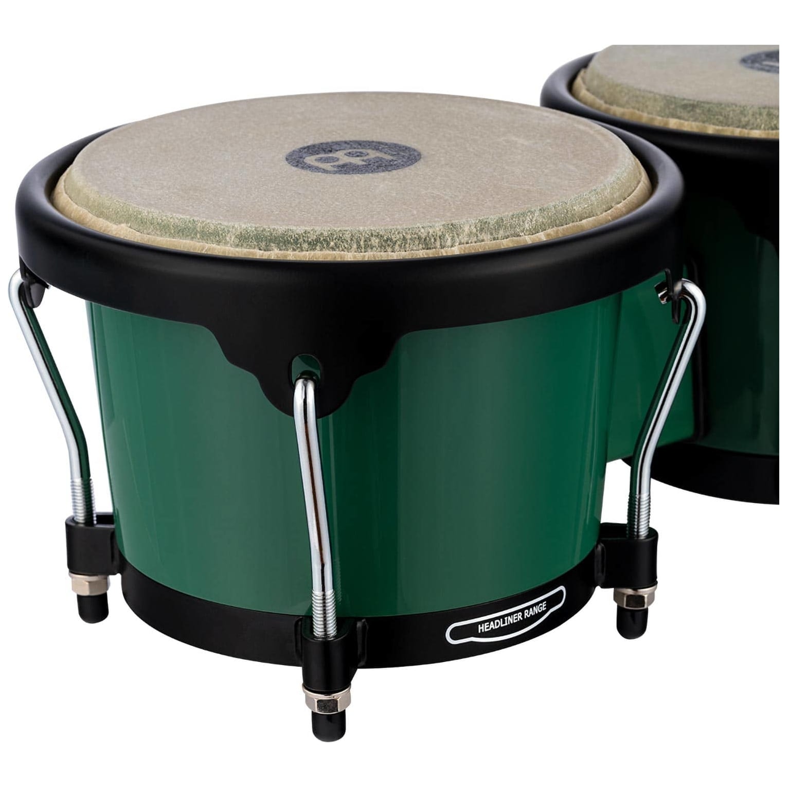 Meinl Percussion - Meinl Percussion HB50FG Journey Series Bongo, Forest Green - 3