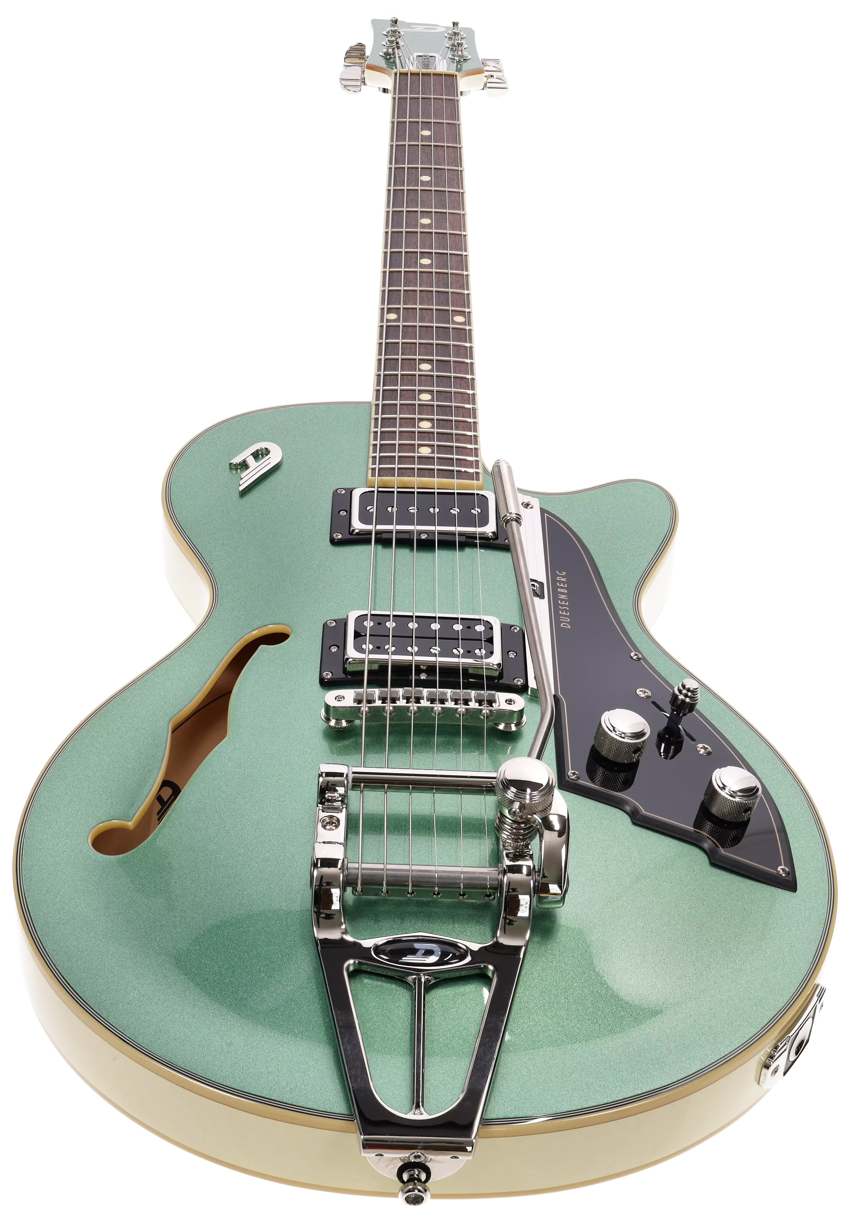 Duesenberg Duo-Tone Harbor Green & White 3