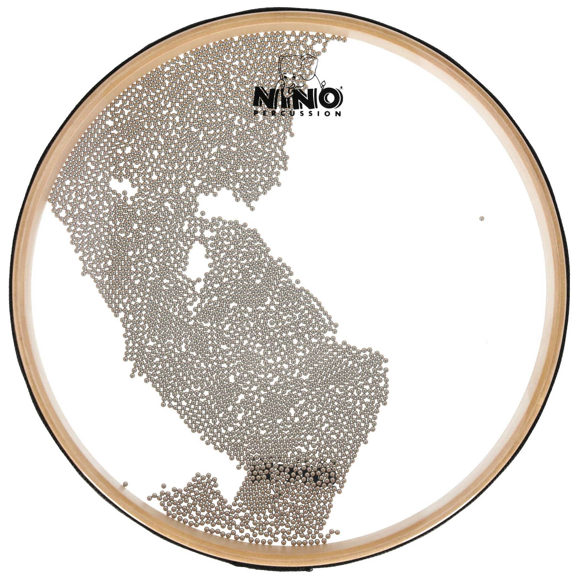 Nino Percussion NINO35 - 12 Zoll Sea Drum, Natural  1