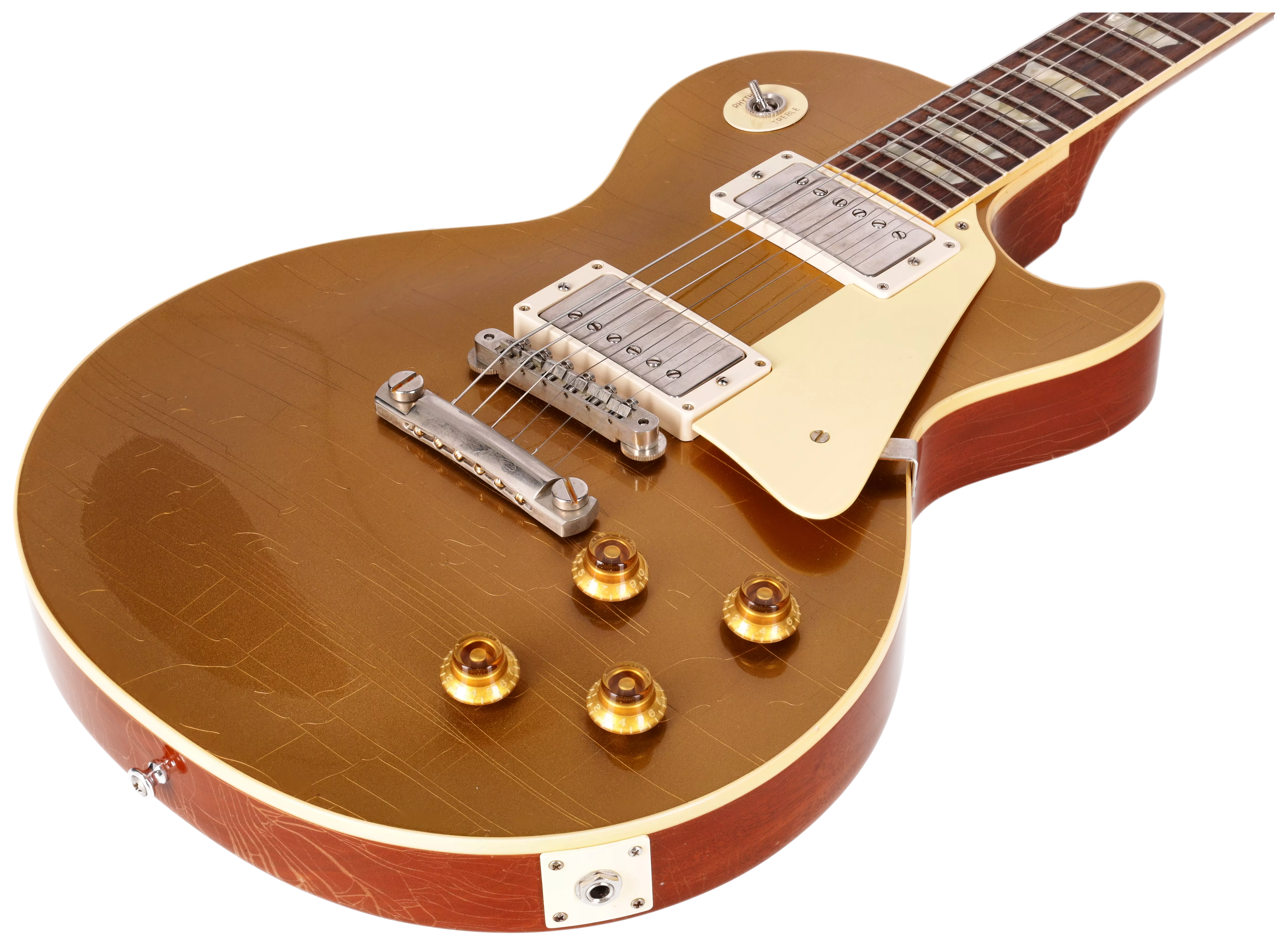 Gibson 1957 Les Paul Standard Reissue Ultra Light Aged Double Gold Murphy Lab #2 4
