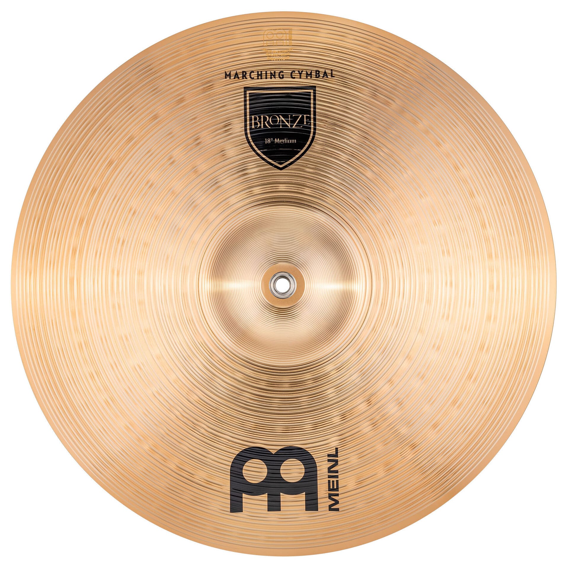 Meinl Cymbals Student Bronze MA-BZ-18M 18" Marching Cymbals 4