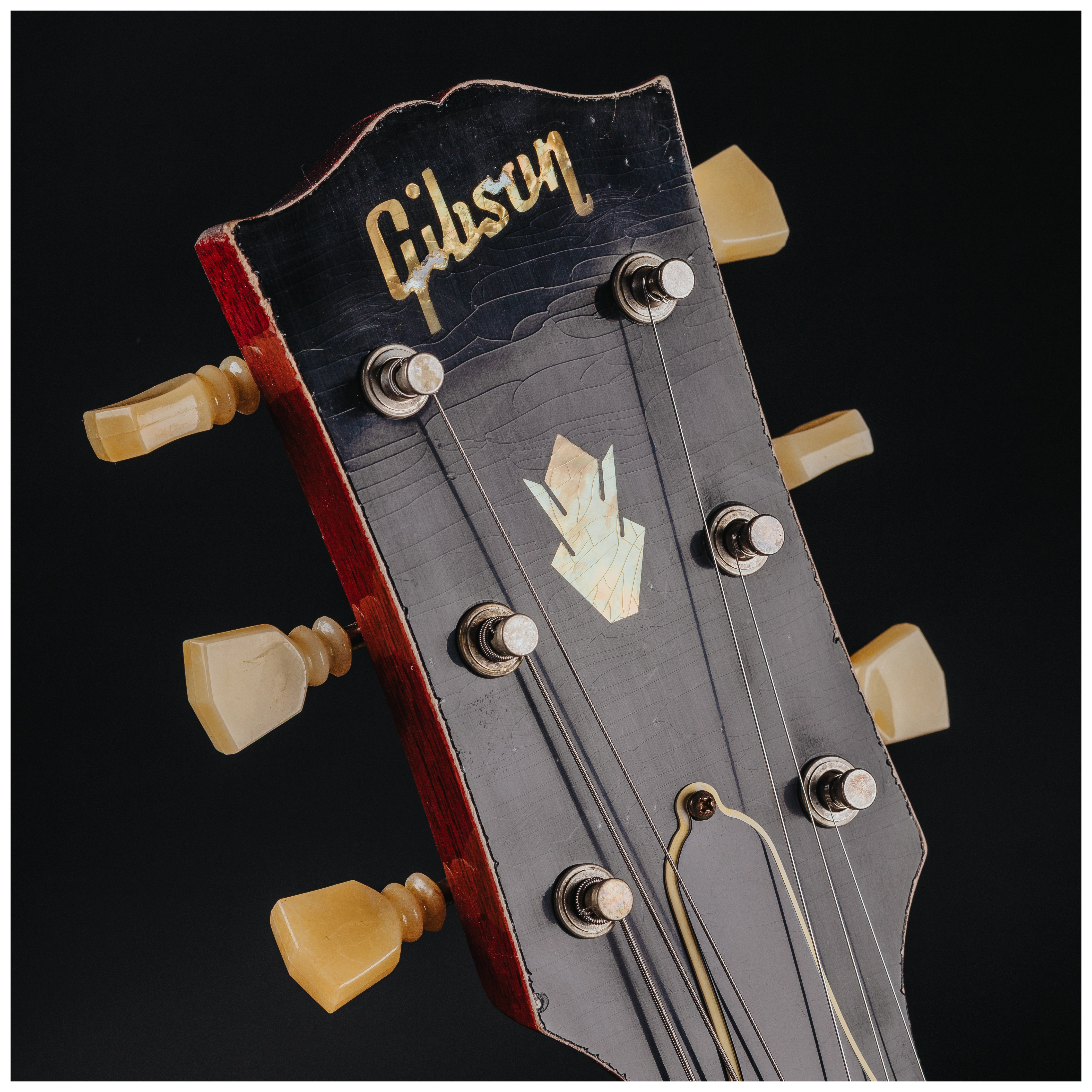 Gibson 64 SG Standard Cherry Long Maestro Heavy Aged Murphy Lab 29
