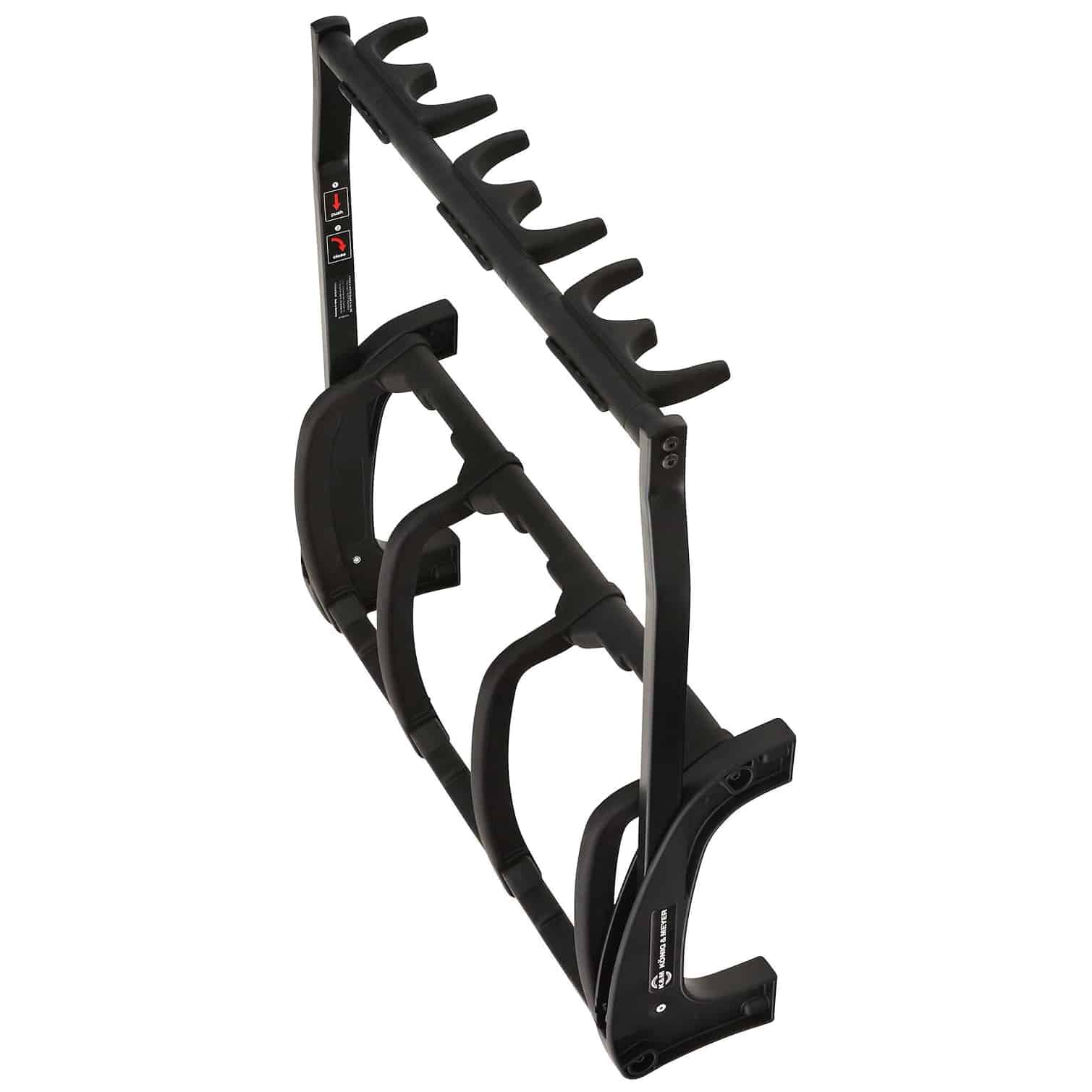 König Meyer - König Meyer 17513 Guardian 3 3-Fach Gitarrenständer Schwarz Schwarz - 6