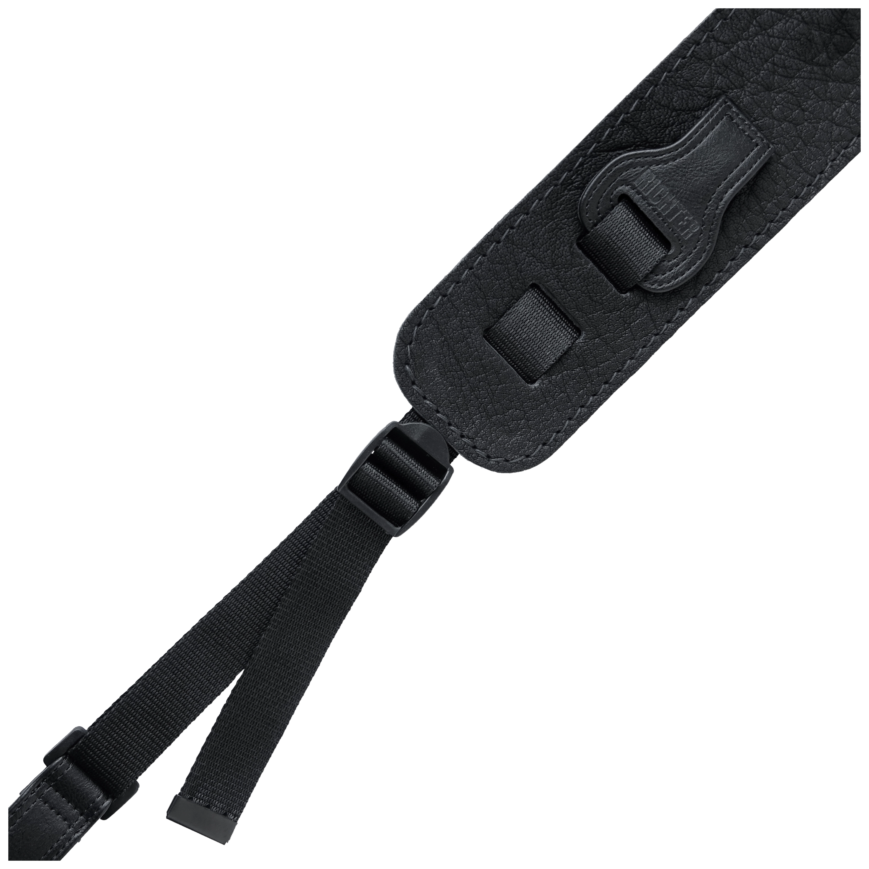 Richter Luxury Gitarrengurt Bullneck Wild Black 5