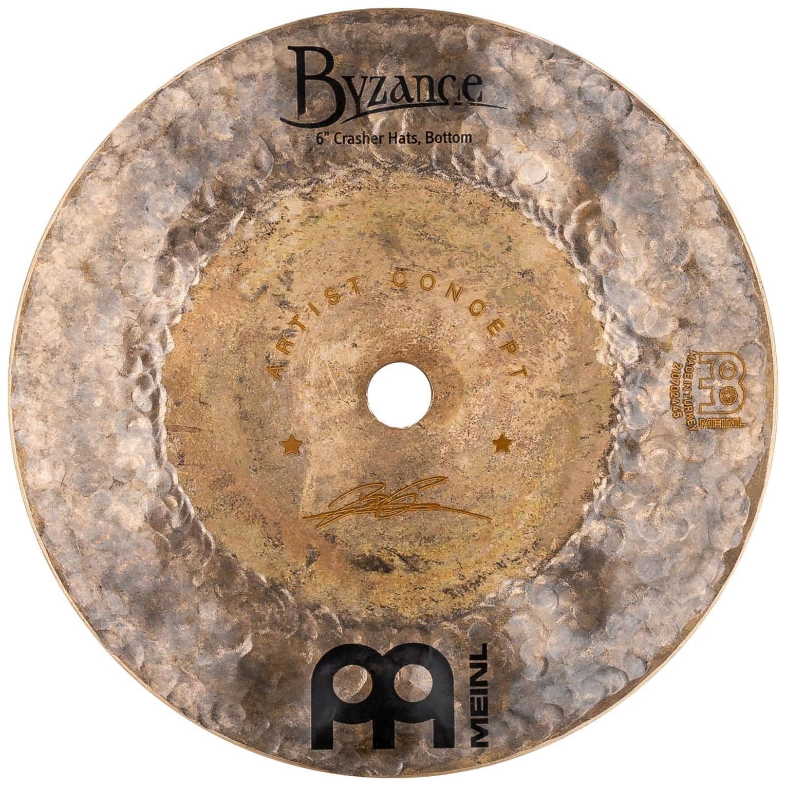 Meinl Cymbals - Meinl Cymbals AC-6CRASHER - 6 6 Artist Concept Crasher Hats - Benny Greb - 10